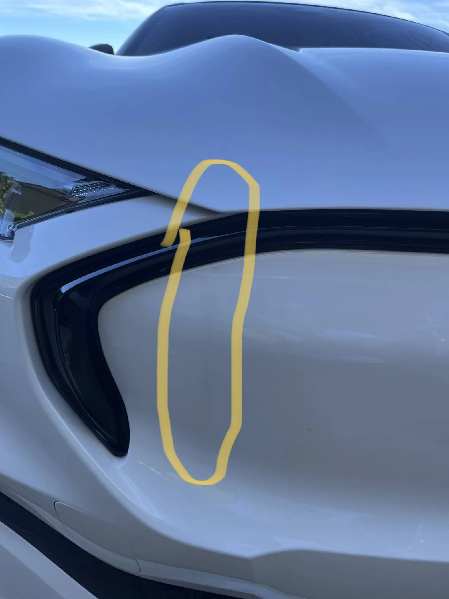 Ford Mustang Mach-E Dark Water Stain on the “grill” 5F023D10-7663-48CF-8239-7EBD3407E534