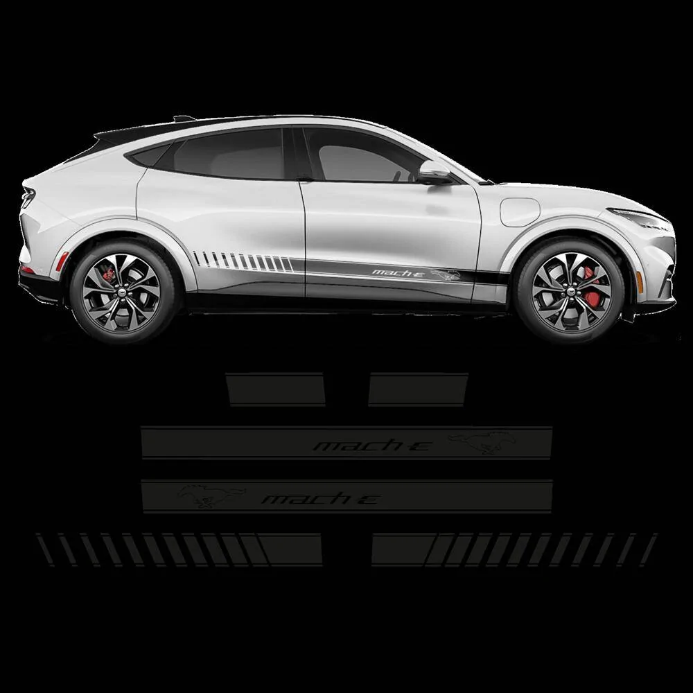 Ford Mustang Mach-E Autodesign Mach-E Stripes for sale FordMustangMACHE2021SideStripesShop01_1000x