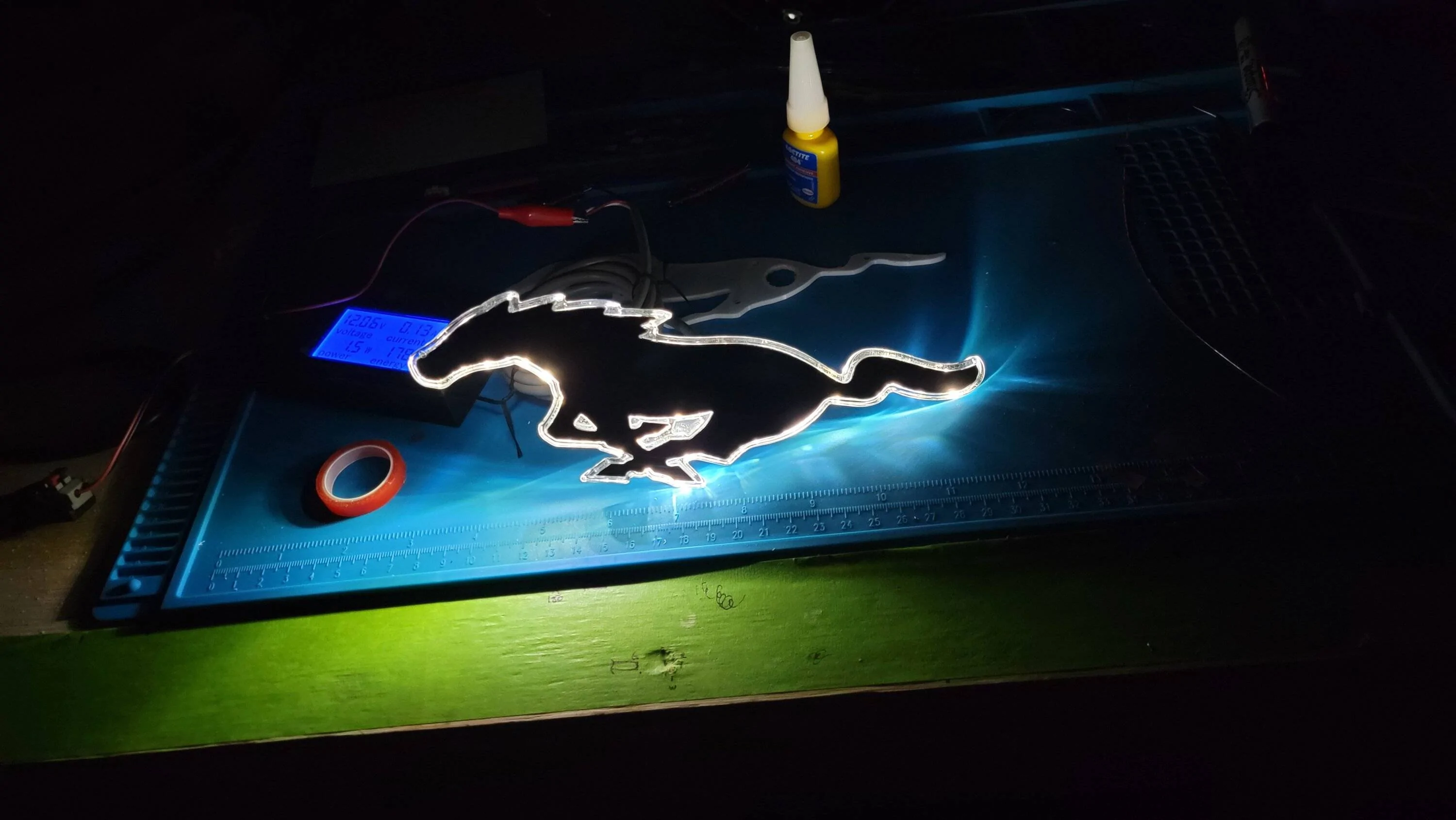 Ford Mustang Mach-E Lighted Pony Project (back it!) 20220829_164919