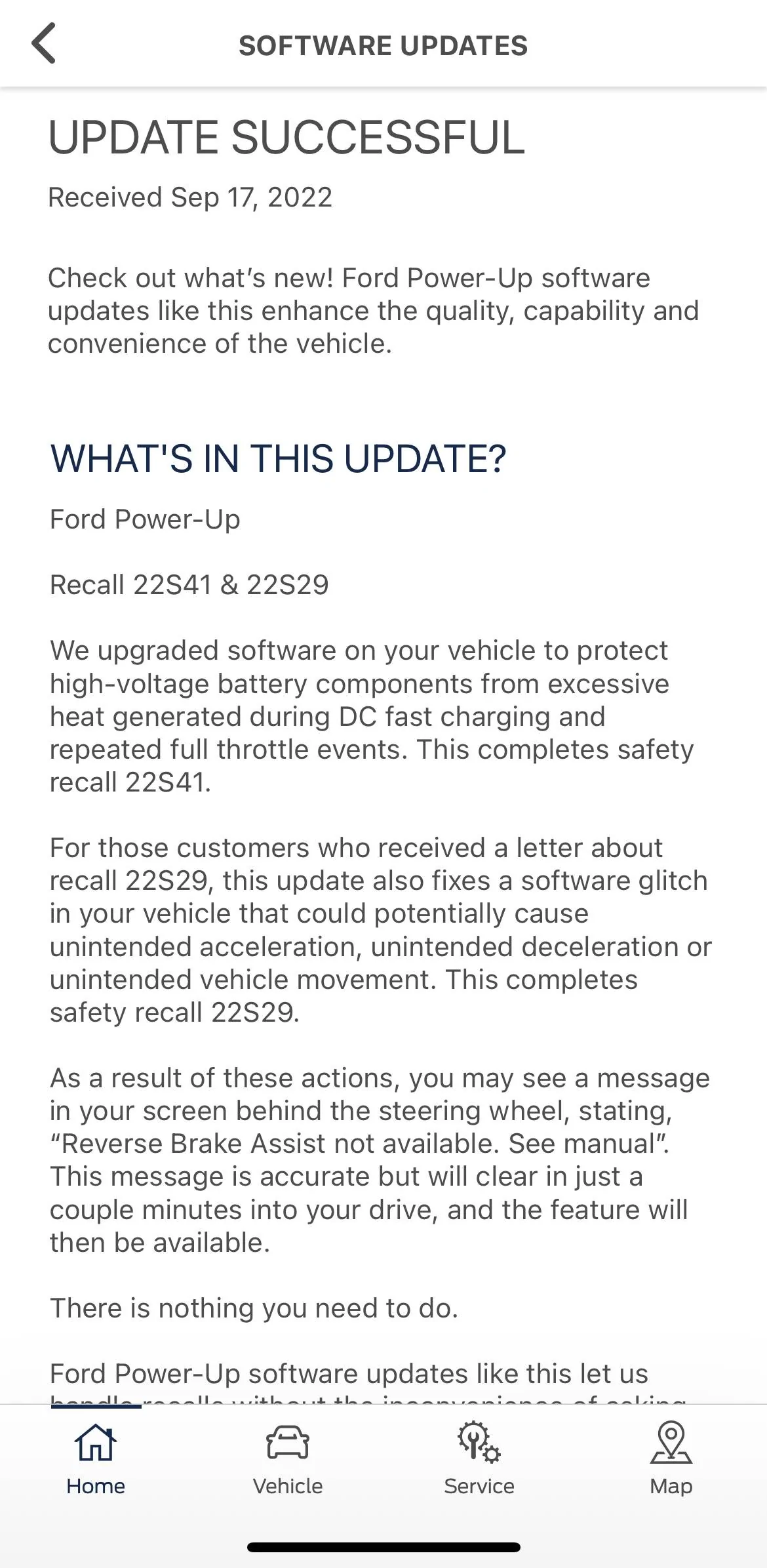 Ford Mustang Mach-E Alarm Triggered During Update 64279510-ADCE-4D10-9004-409E0B11A350