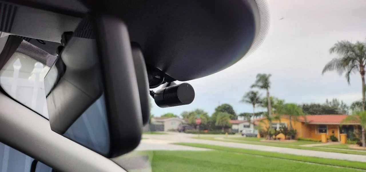Ford Mustang Mach-E Digital Rearview Mirror Installed front-insid