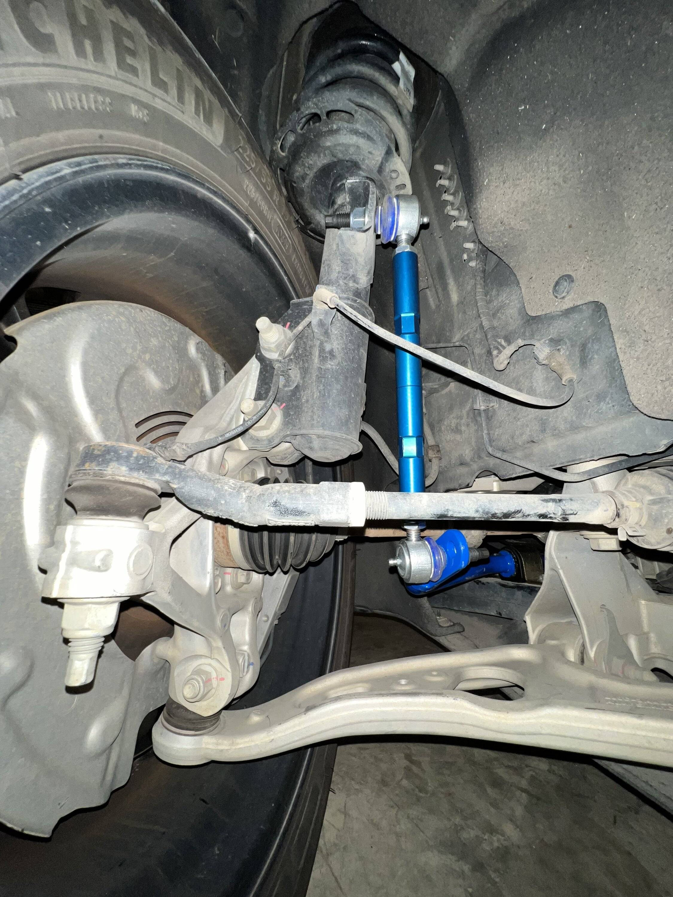 Ford Mustang Mach-E Steeda Front Sway Bar! It is awesome. Transforms the car into what it should be. 9DDD3989-6BF5-49EF-8A11-137FE4A50FEA