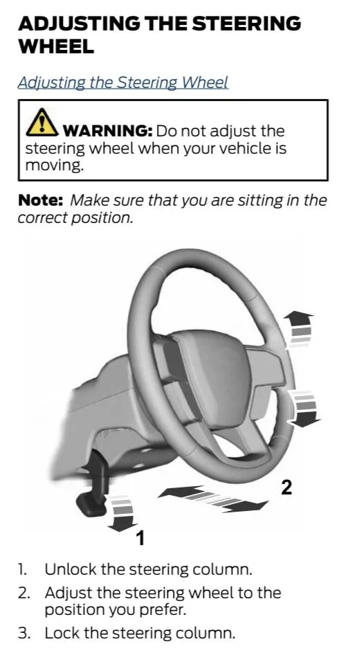 Ford Mustang Mach-E Will Mach-E get this display from the new 2024 ICE Mustangs? MME Owners Manual page 91