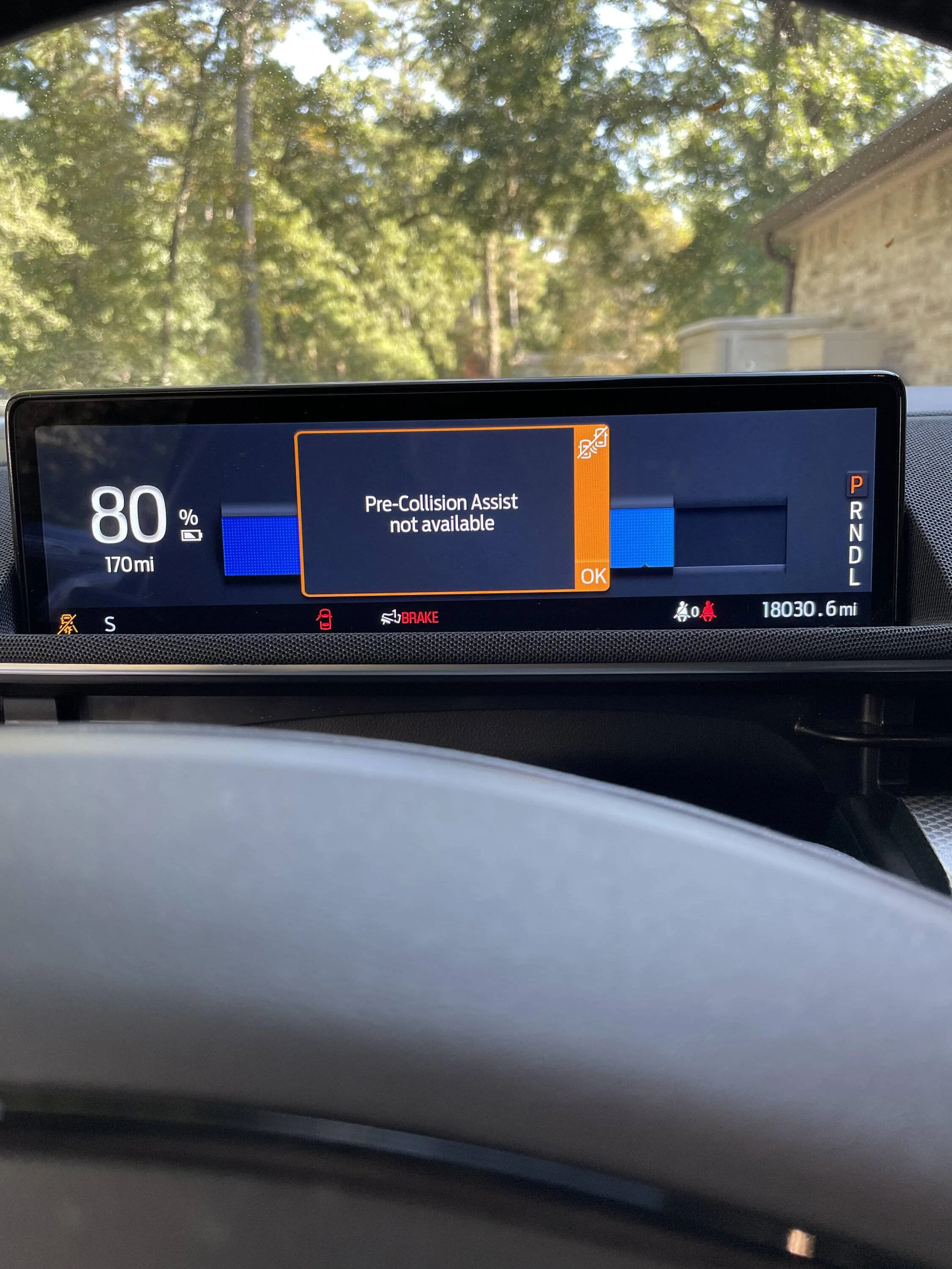 Ford Mustang Mach-E Pre-Collision Assist not available | Please help! Need advice. 2