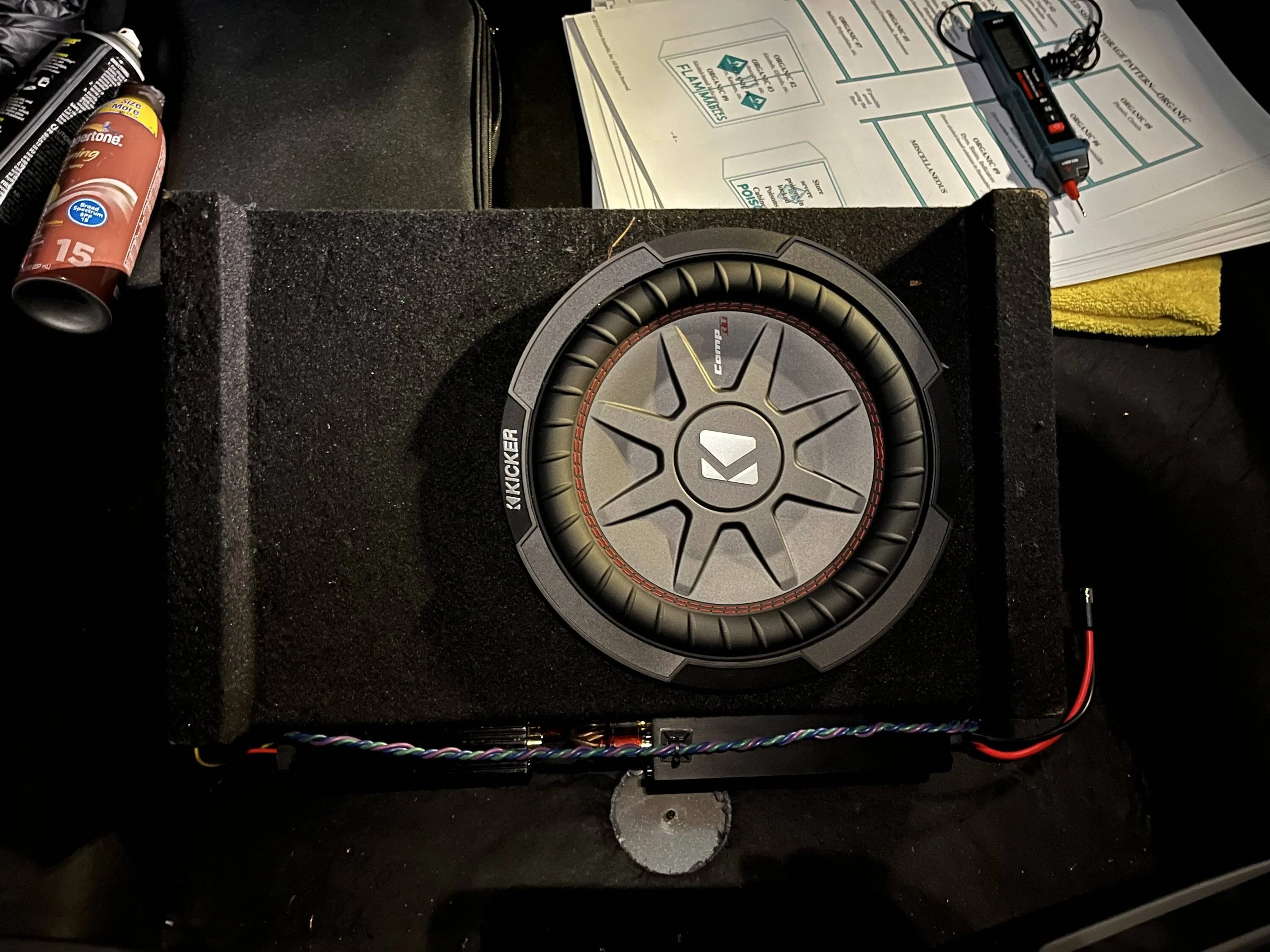 Ford Mustang Mach-E Adding a real subwoofer w/amp to your Mach-E 64F6C8A2-1F81-4204-B2BB-2782E56503FB