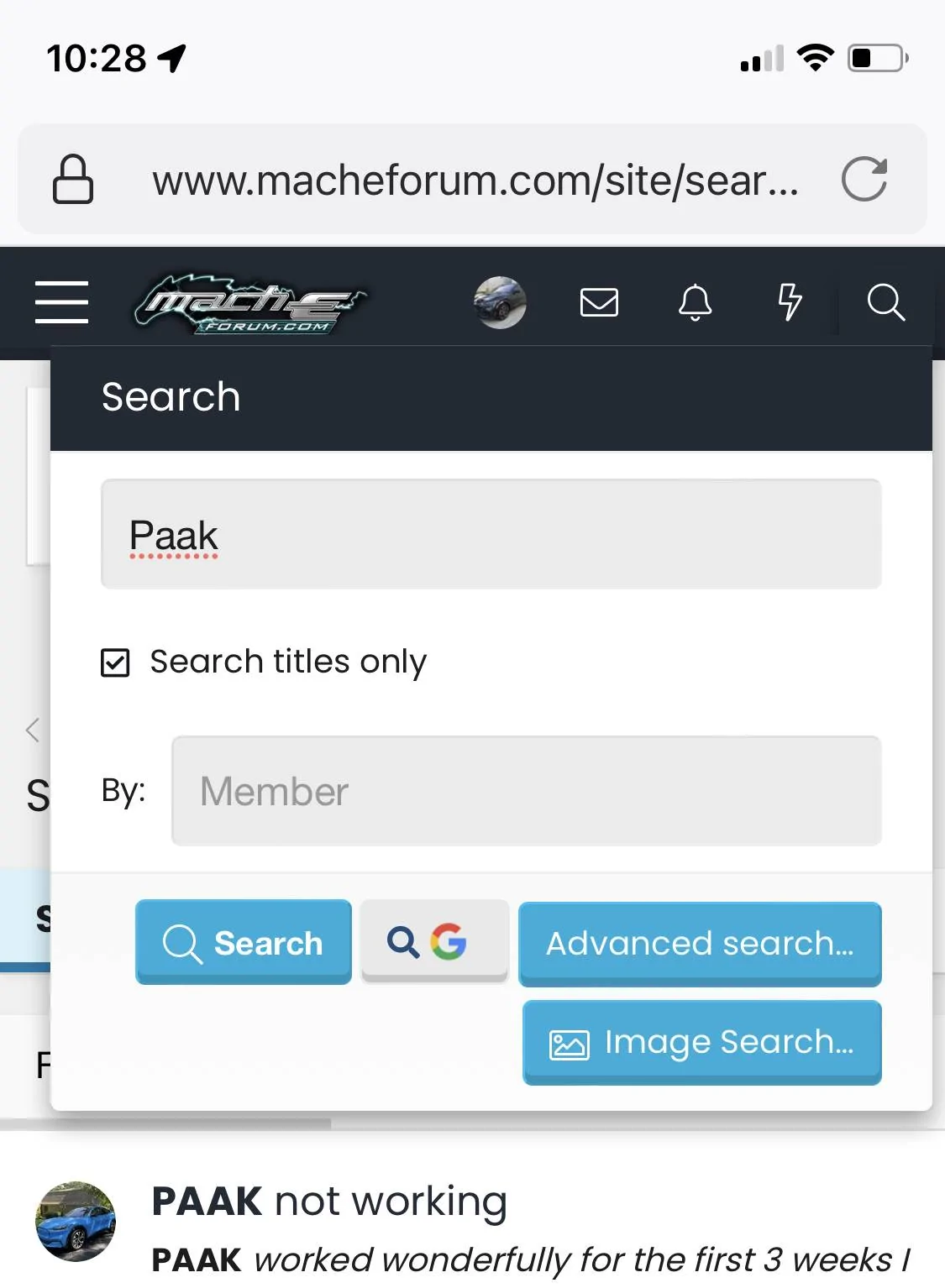 Ford Mustang Mach-E Really MME is so bad or something wrong with Forum? BE472CA9-E8A8-4180-88DF-B40932A6A317