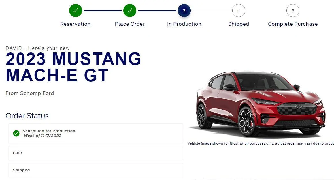 Ford Mustang Mach-E 2023 Mach-E Officially Being Scheduled for Production 1663871641230