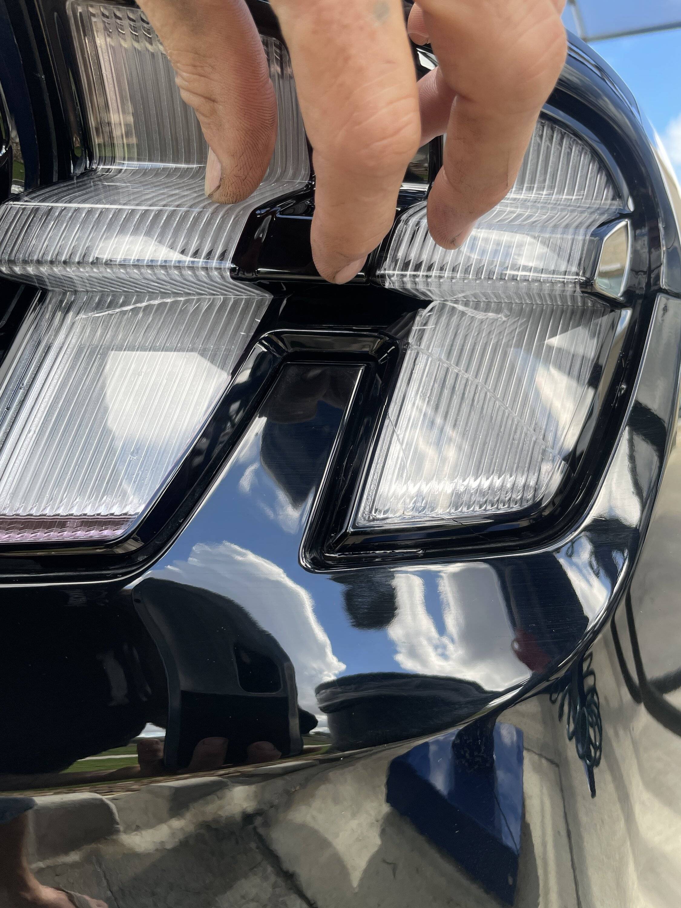 Ford Mustang Mach-E Broken Rear Tail Light 2B12D360-6E8E-4DBC-9AE9-9BAFF5EC075D