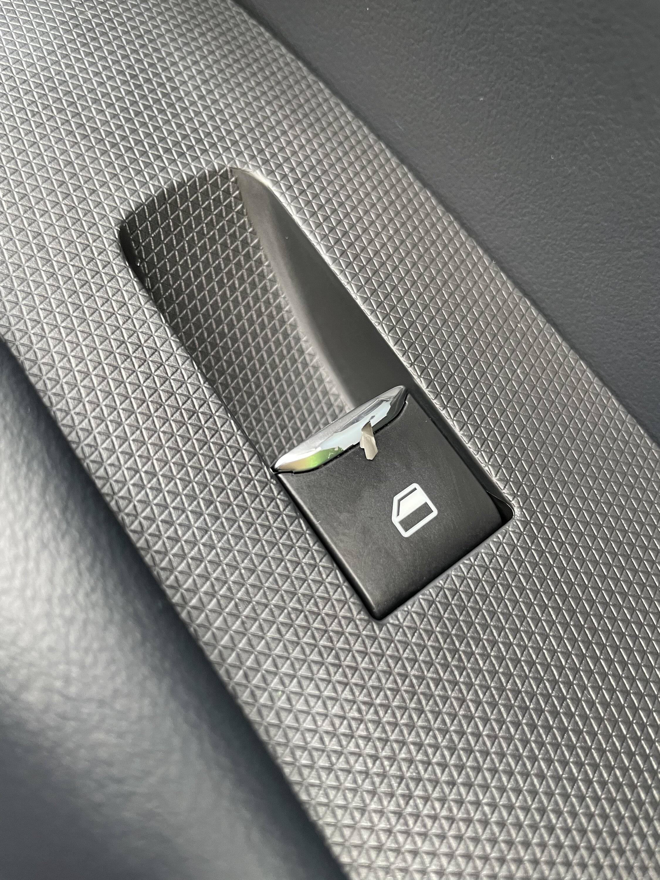 Ford Mustang Mach-E Window switch peeling? 31E443A1-7C96-4F62-944C-FF25A8F573E0