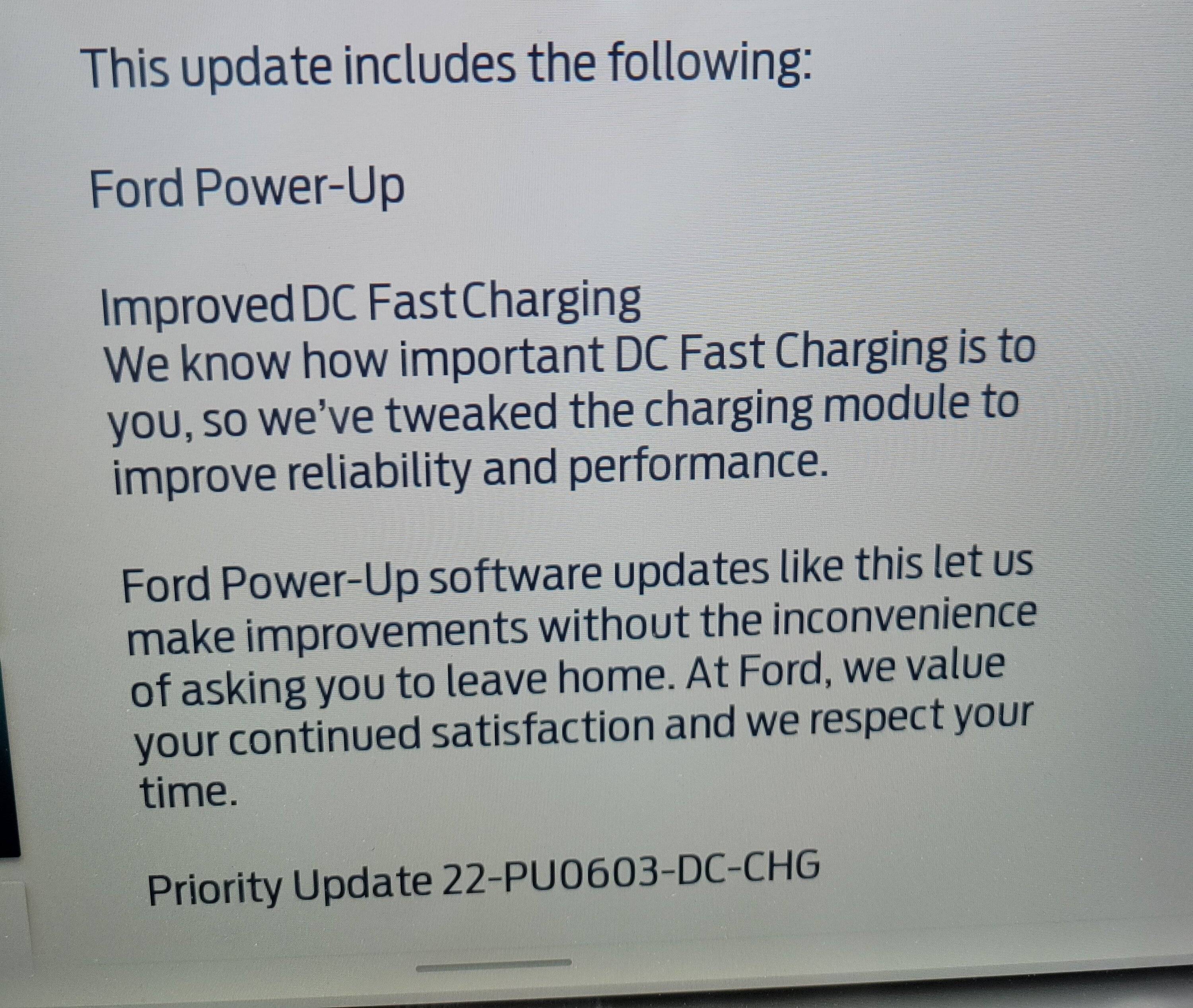 Ford Mustang Mach-E POWER-UP 22-PU0603-DC-CHG 20220924_125030