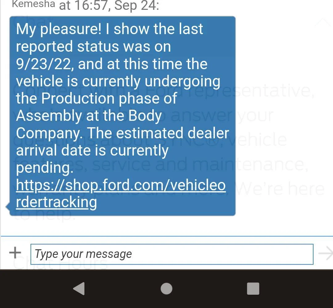 Ford Mustang Mach-E 9/19 week Build Group Screenshot_20220924-165718~2
