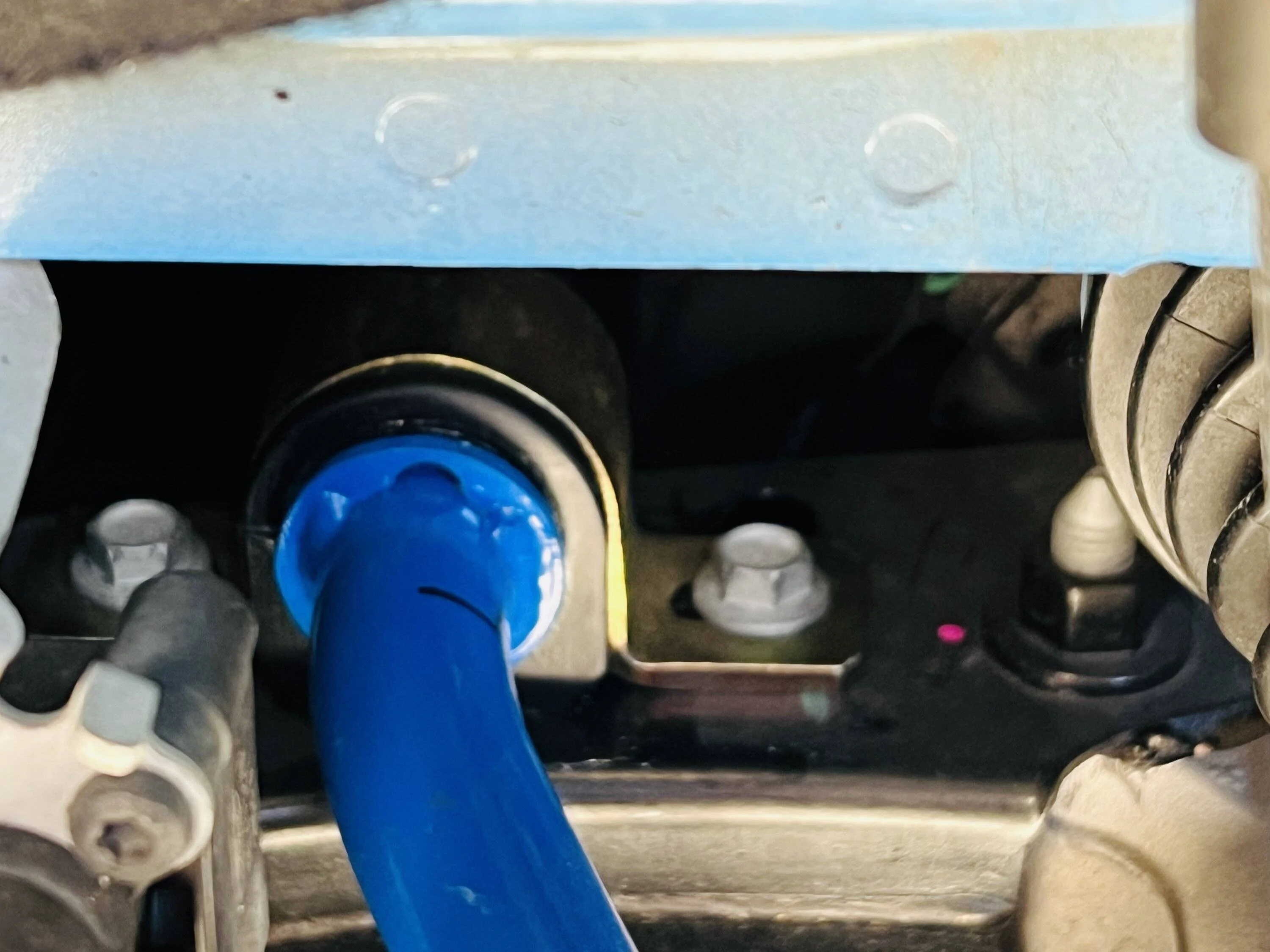 Ford Mustang Mach-E Steeda Front Sway Bar! It is awesome. Transforms the car into what it should be. BACCFDAE-5D84-4CAC-B69D-03D4C1027712