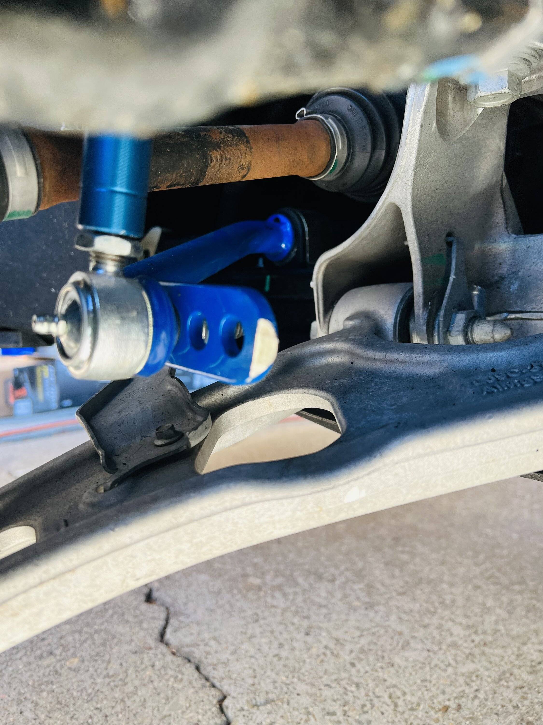 Ford Mustang Mach-E Steeda Front Sway Bar! It is awesome. Transforms the car into what it should be. 5C3CE9C9-6DAC-43EE-8C51-F9ADBB787D7C
