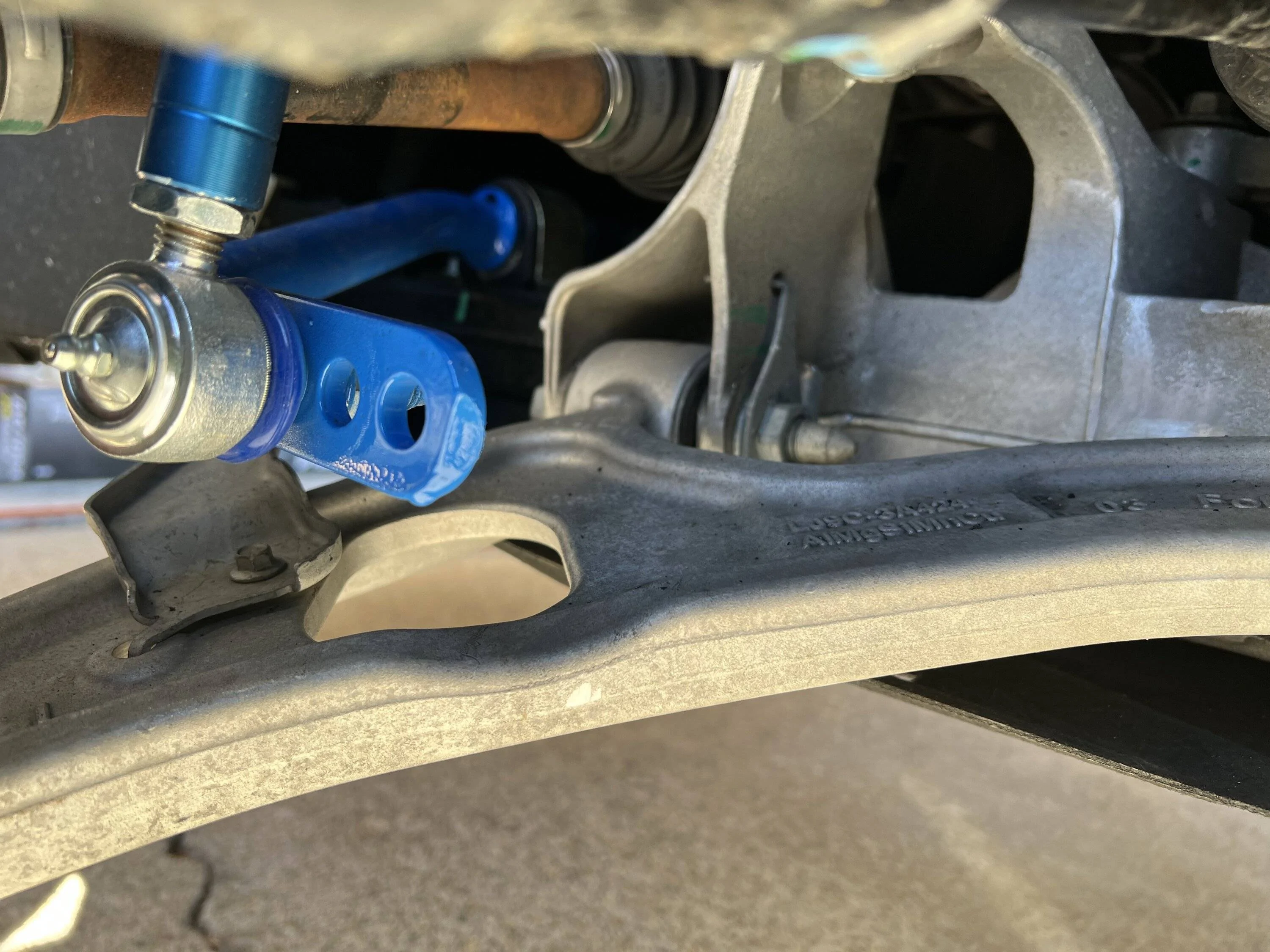 Ford Mustang Mach-E Steeda Front Sway Bar! It is awesome. Transforms the car into what it should be. DE4046CD-BDFB-411D-965E-2F35A1C2EFB7