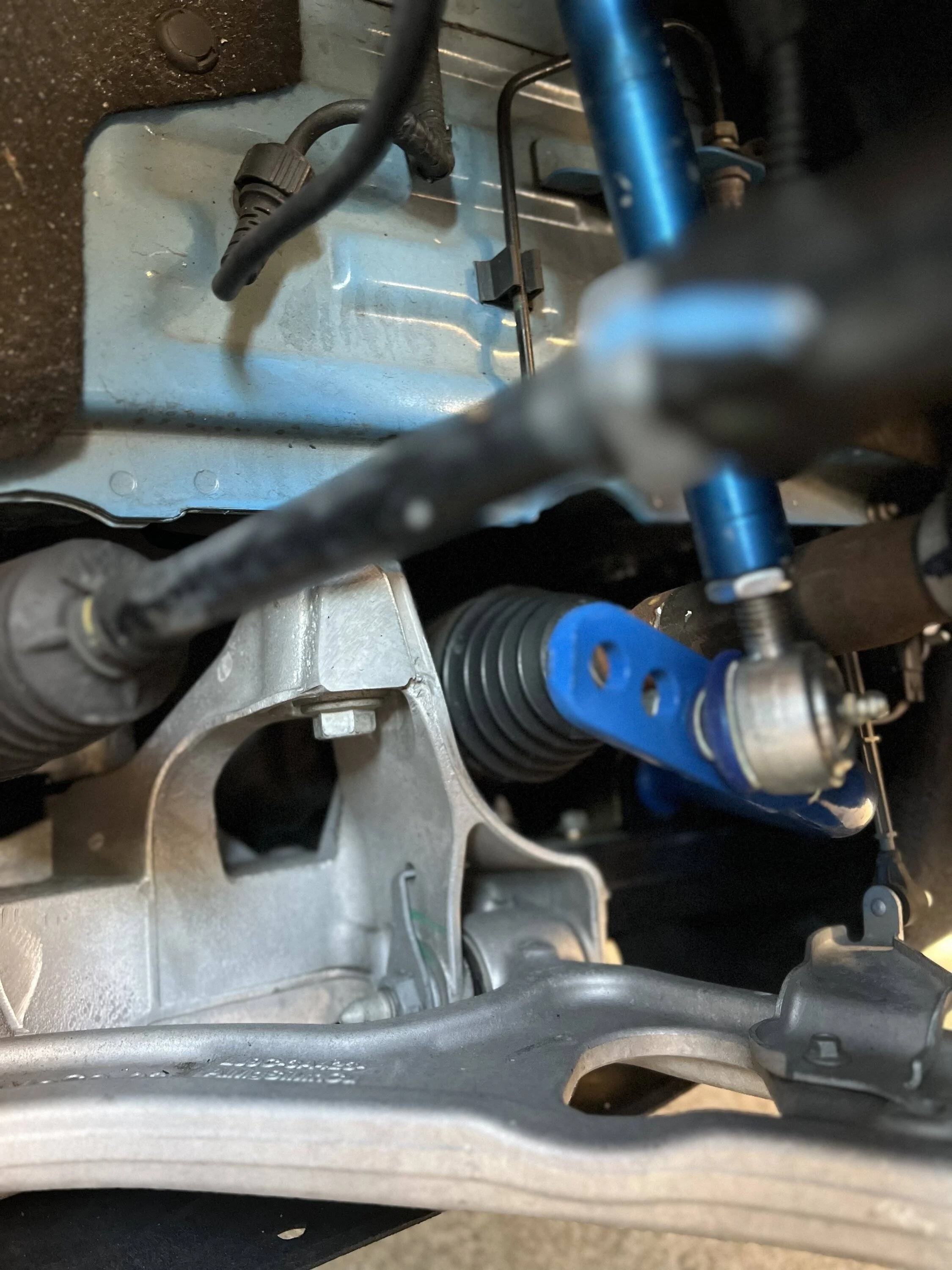 Ford Mustang Mach-E Steeda Front Sway Bar! It is awesome. Transforms the car into what it should be. 070FB1EB-65A1-42CD-B72D-88038C33BFFD