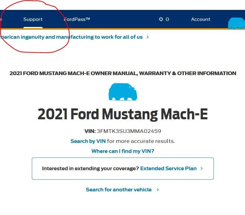 Ford Mustang Mach-E Mach-E Remote Vehicle Setup Experience & Screenshots 1 owner manual link