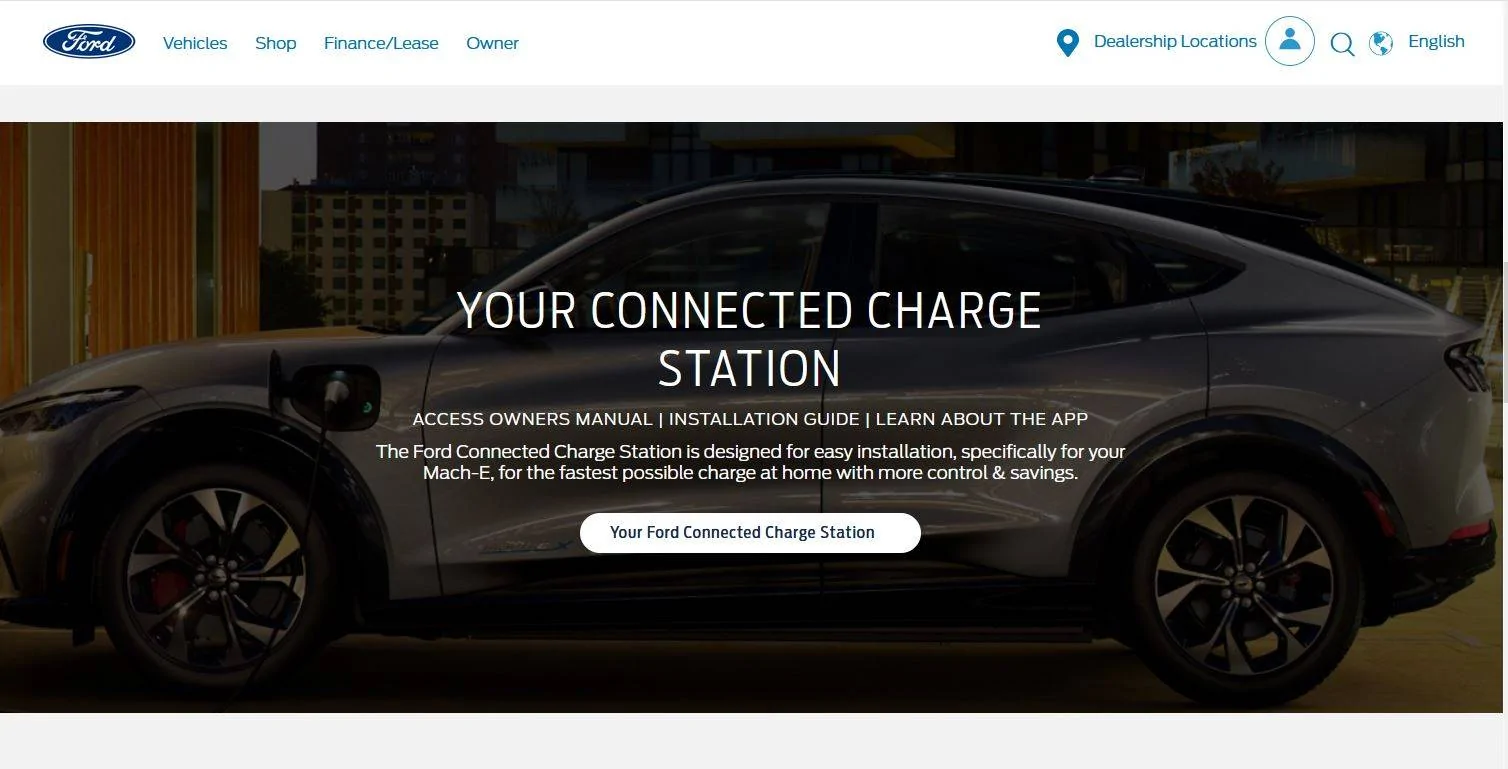 Ford Mustang Mach-E Mach-E Remote Vehicle Setup Experience & Screenshots 3 main Ford Connected unit