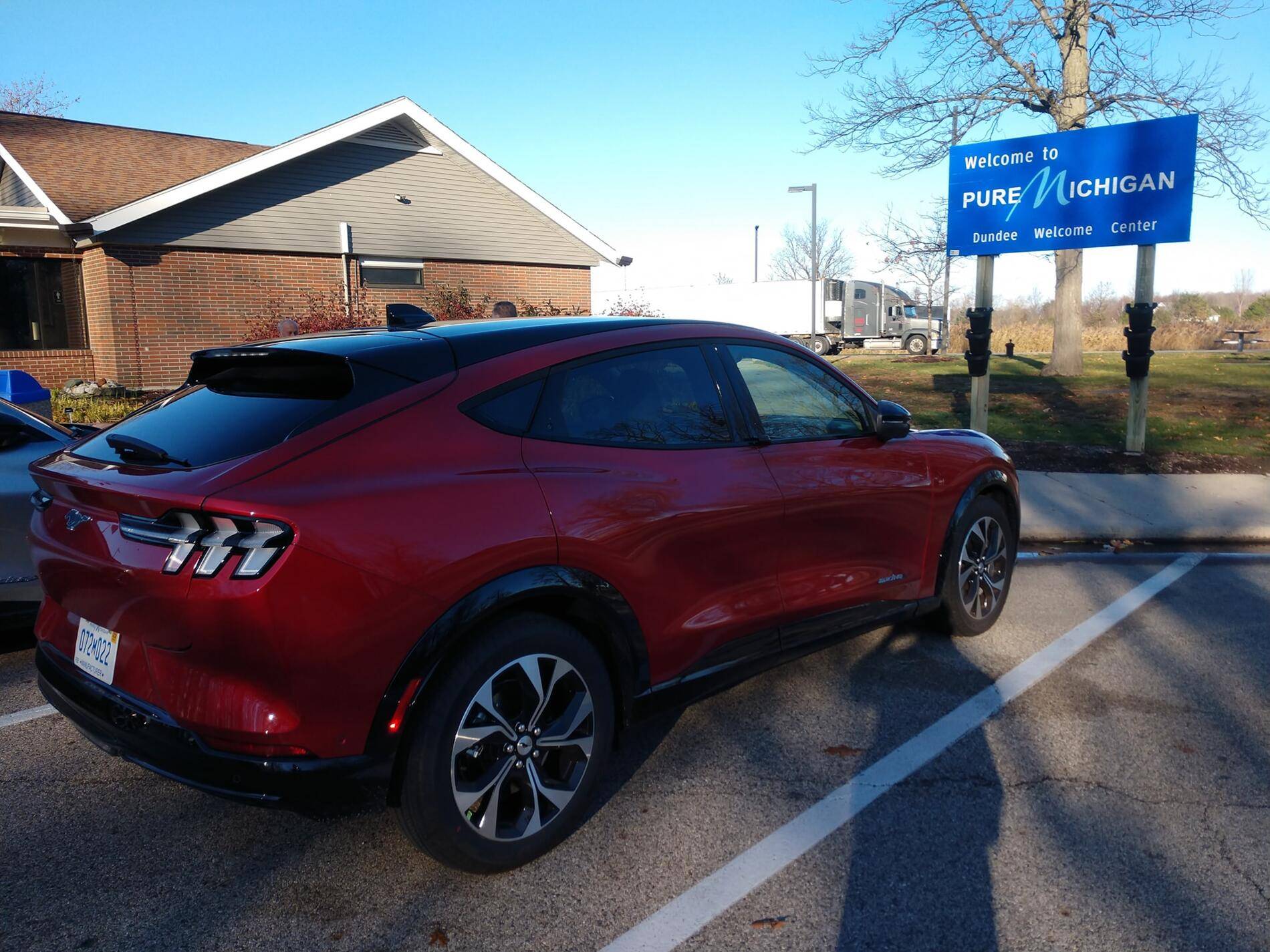 Ford Mustang Mach-E RAPID RED METALLIC Mach-E Photos 1605182067050