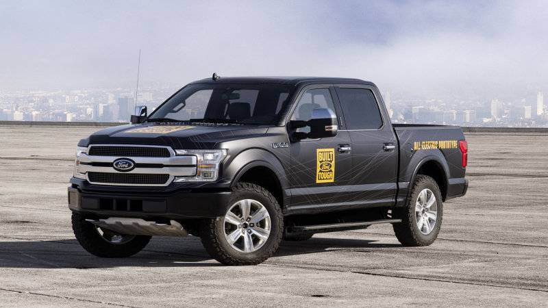 Ford Mustang Mach-E F-150e Teased..... electric-f150-teaser