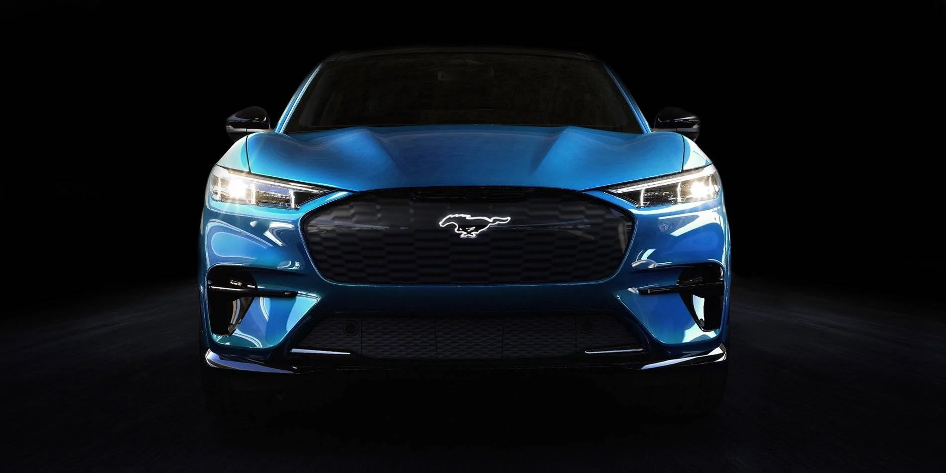 Ford Mustang Mach-E GRABBER BLUE Mach-E Photos GT