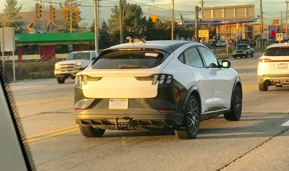 Ford Mustang Mach-E Mach-E GT Test Prototype spotted in Michigan 1605619336540
