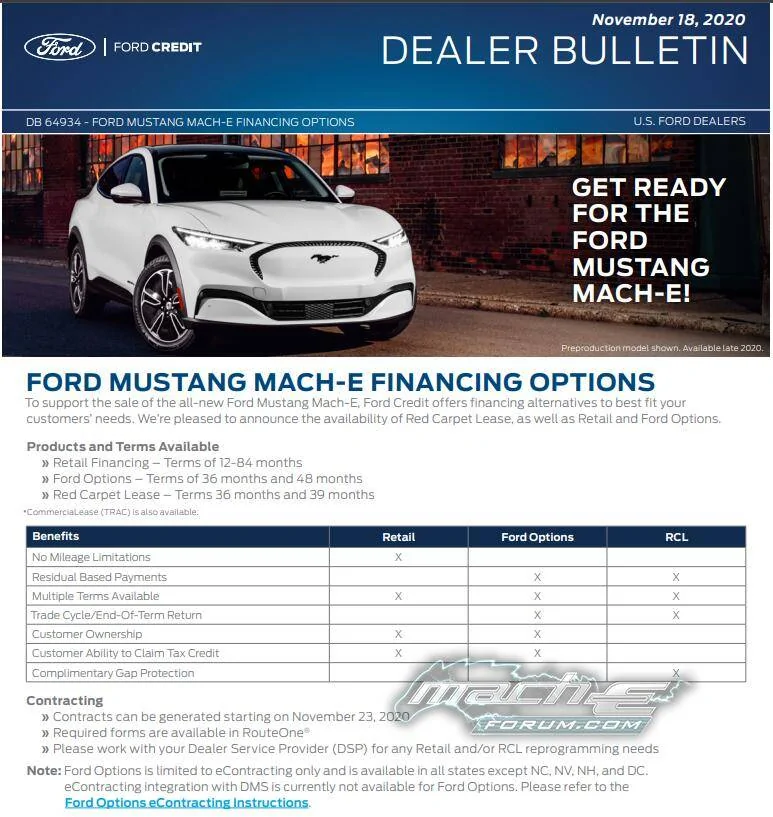 Ford Mustang Mach-E Mach-E Financing and RCL Leasing Program Announced mach-e-rcl-financing-and-leasing-program-png