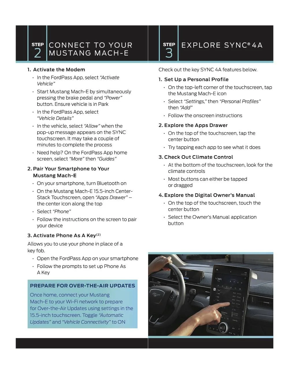 Ford Mustang Mach-E Mach-E FordPass App Guide [PDF] Mustang-Mach-E-Pocket-Guide-2