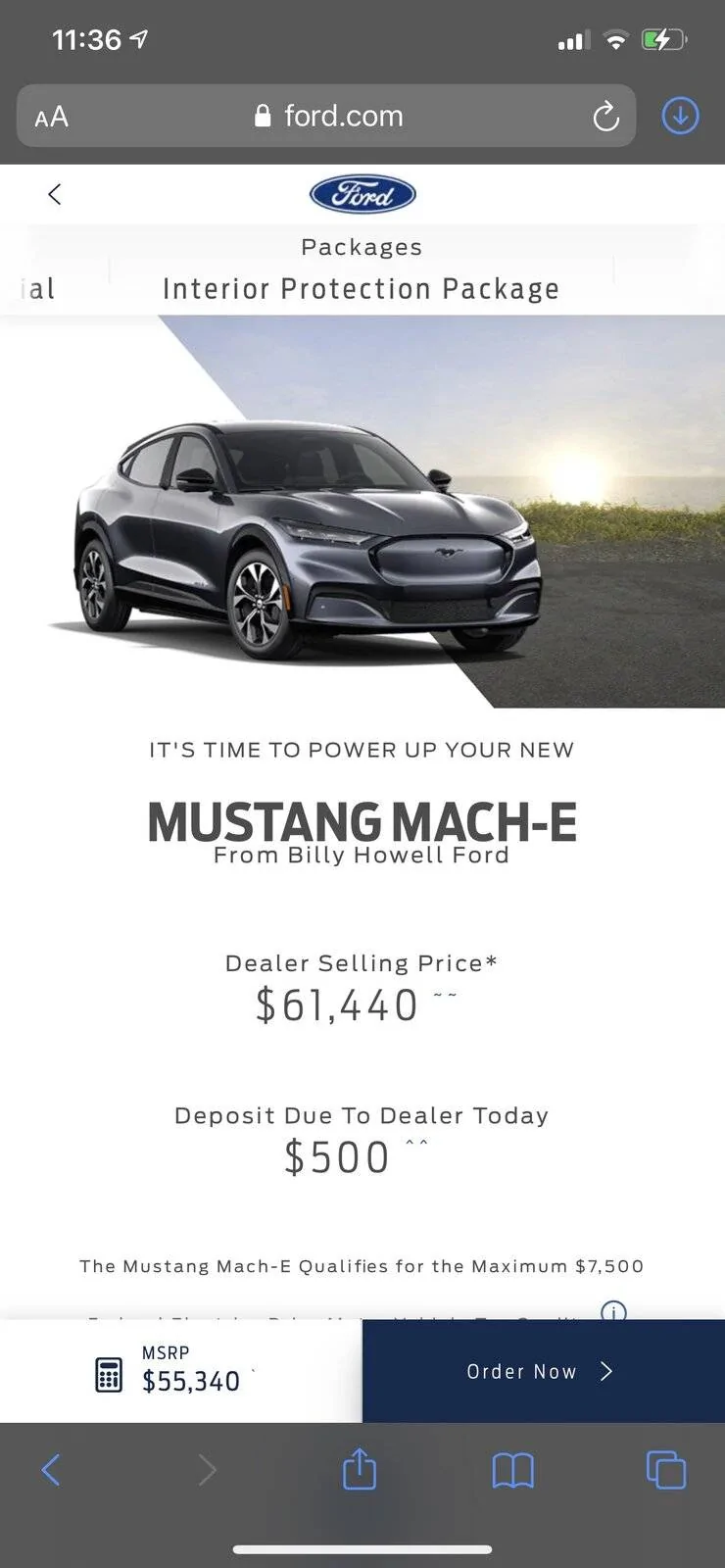 Ford Mustang Mach-E Lease or purchase BEDF4809-4F6F-48EB-9B14-2E511C7A4E55