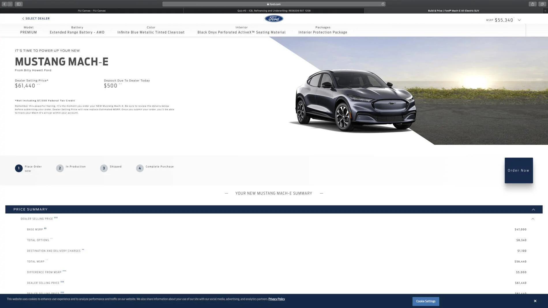 Ford Mustang Mach-E Lease or purchase Screen Shot 2020-11-19 at 11.56.02 PM