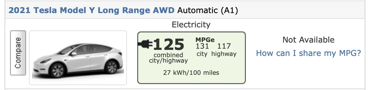 Ford Mustang Mach-E Mach-E EPA Ratings Revealed in Window Sticker! Screen Shot 2020-11-20 at 12.16.22 PM