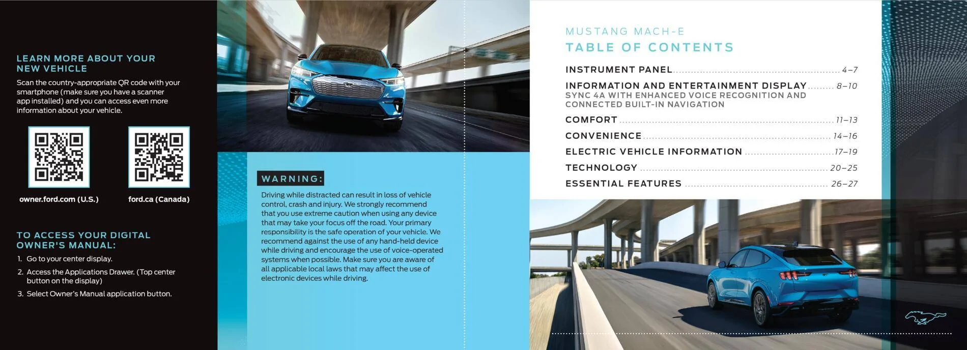Ford Mustang Mach-E 2021 Mach-E User Owners Manual Now Available! 02