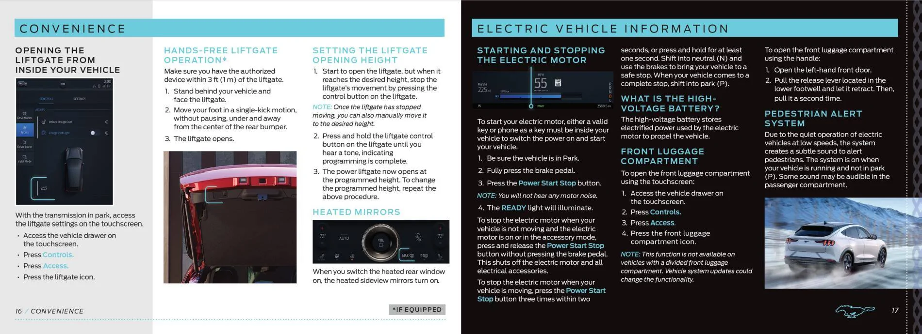 Ford Mustang Mach-E 2021 Mach-E User Owners Manual Now Available! 09