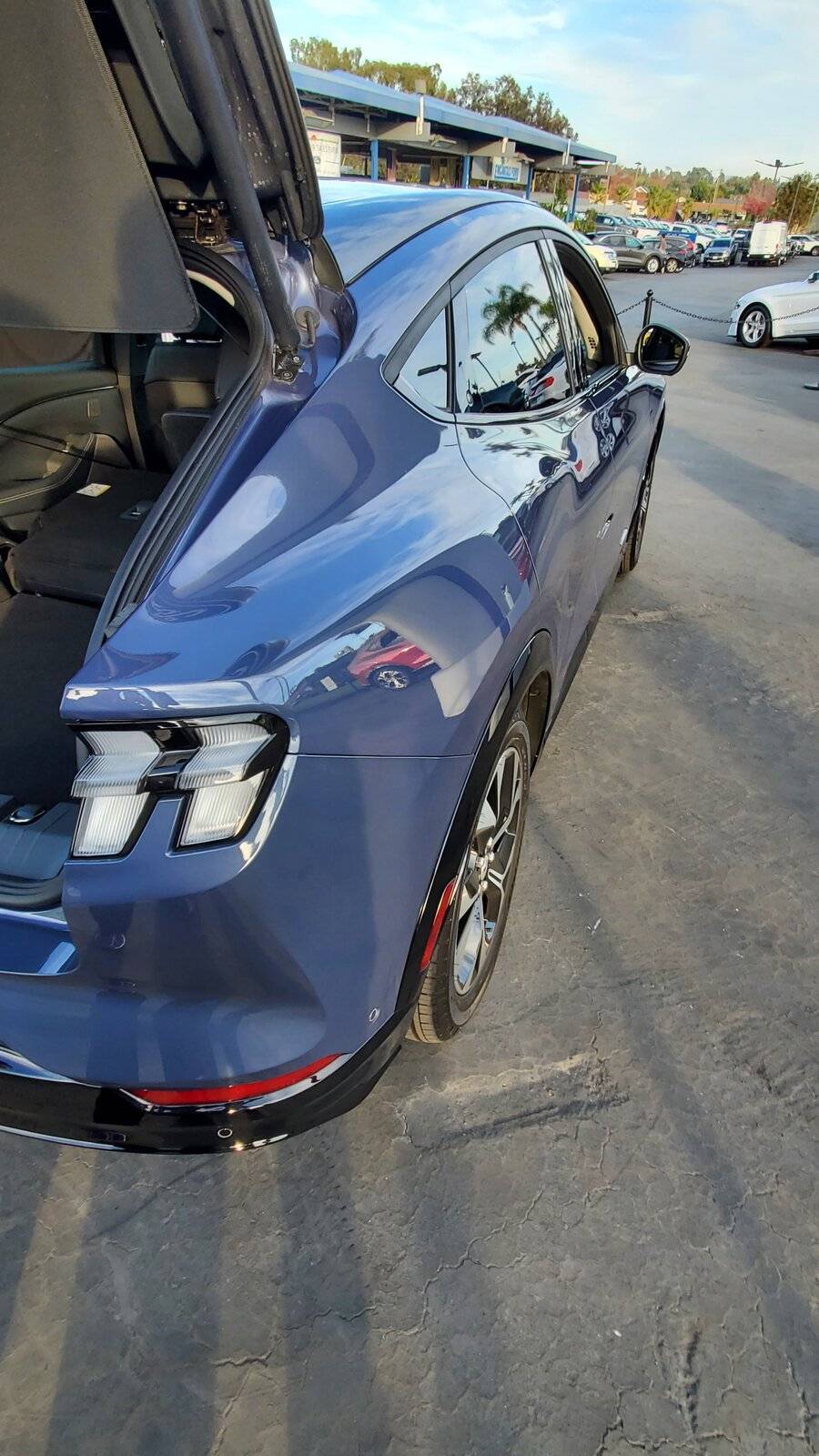 Ford Mustang Mach-E INFINITE BLUE METALLIC Mach-E Photos 20201121_153018