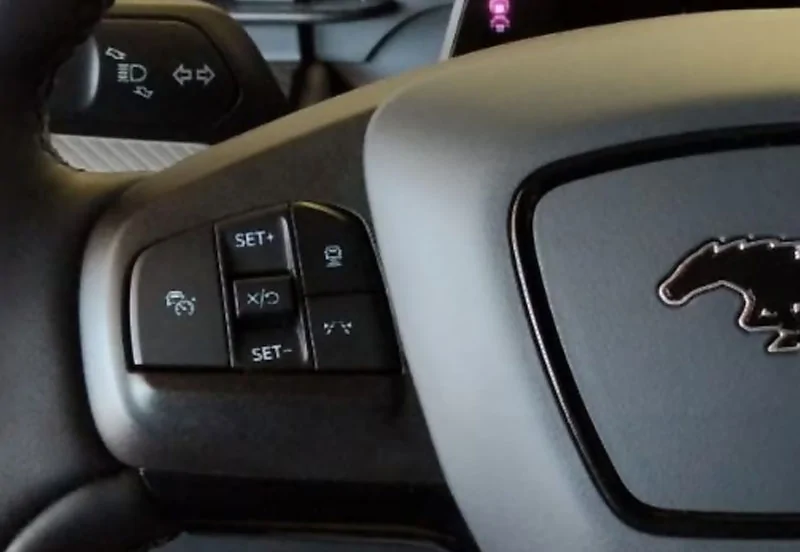 Ford Mustang Mach-E 2021 Mach-E User Owners Manual Now Available! cruise buttons