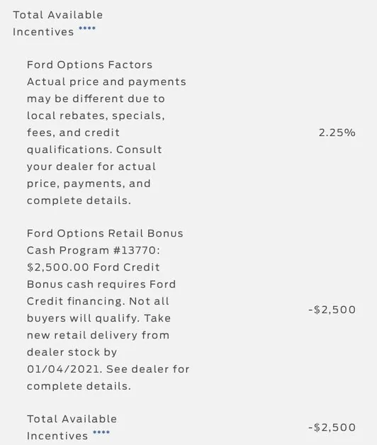 Ford Mustang Mach-E Mach-E Financing and RCL Leasing Program Announced 1606146961548