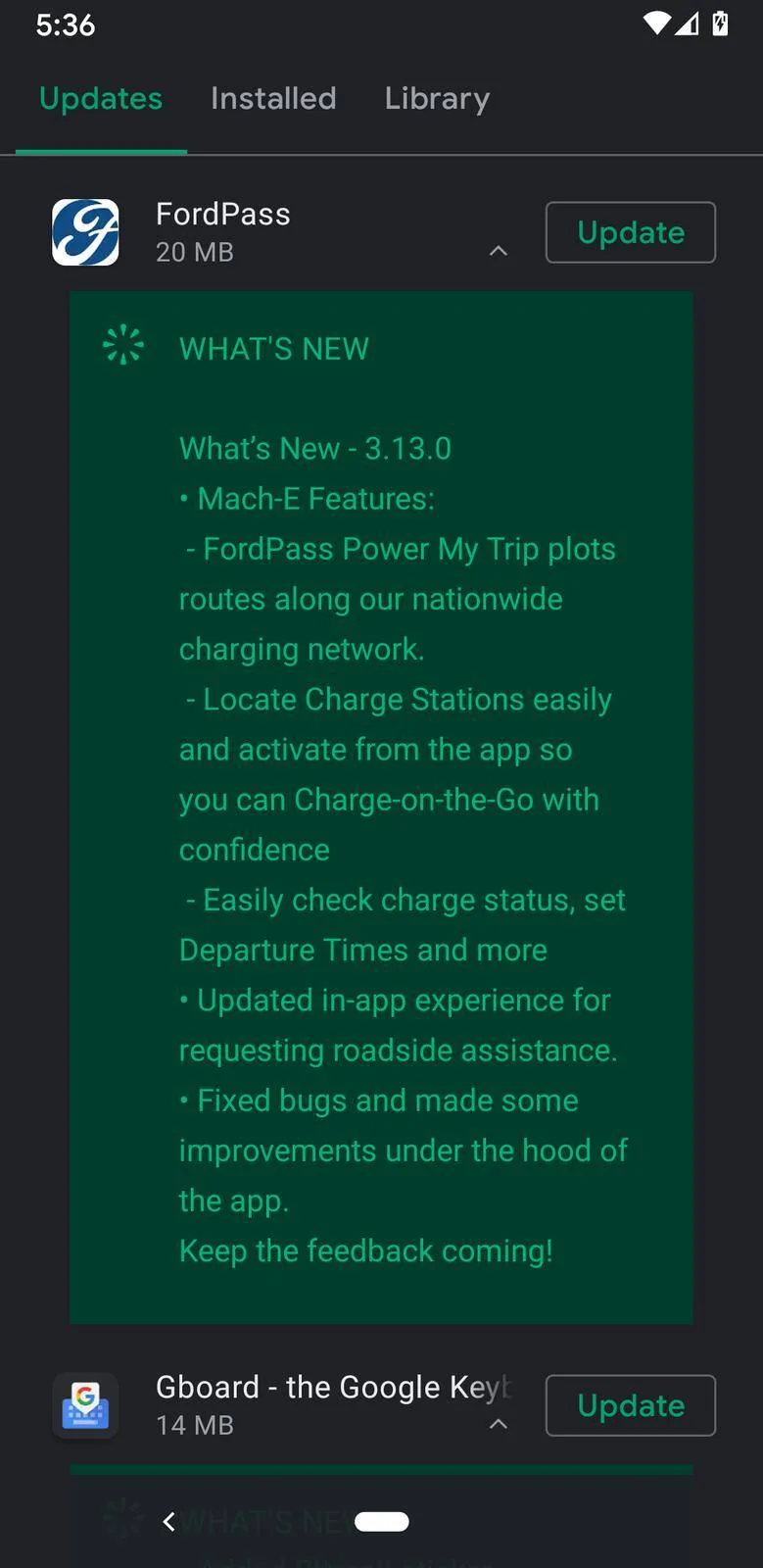 Ford Mustang Mach-E Mach-E FordPass App Guide [PDF] Screenshot_20201123-173621