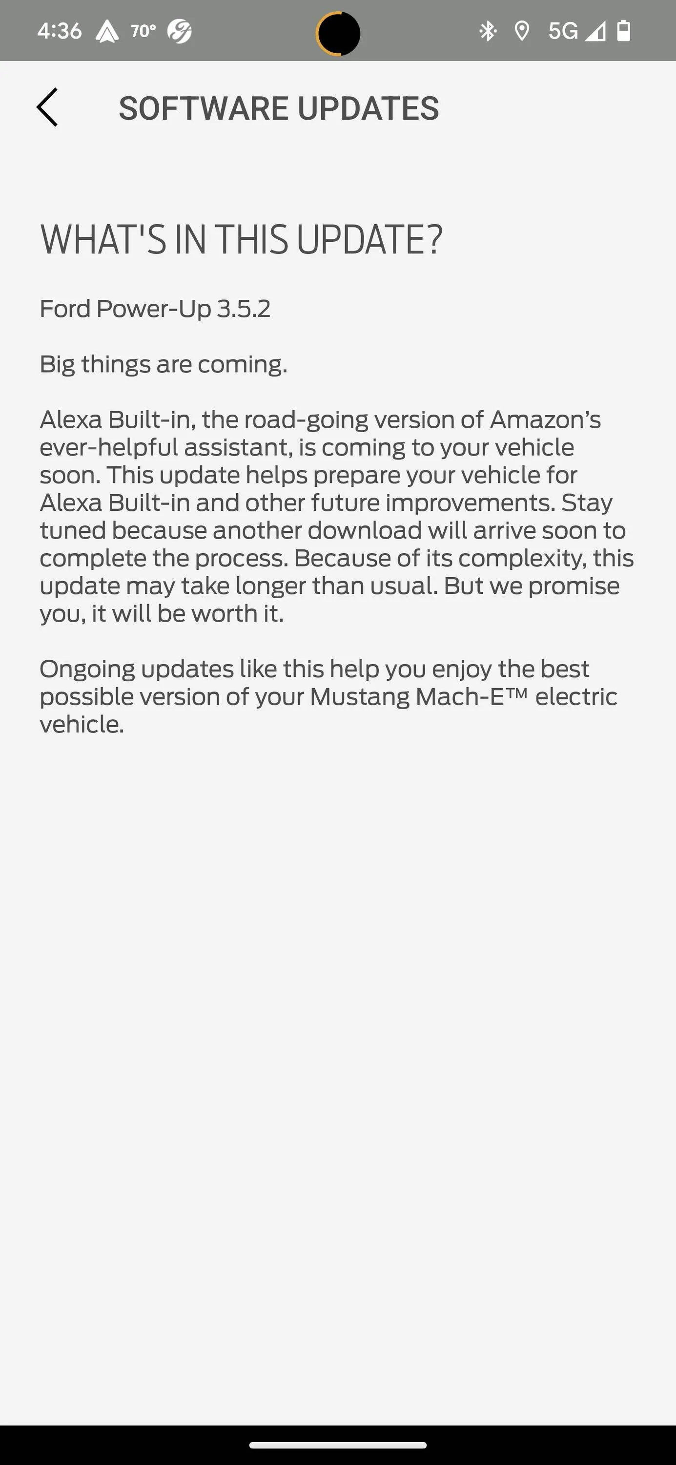 Ford Mustang Mach-E 2021MY Just Got Software Update 3.5.2 Screenshot_20220927-163656