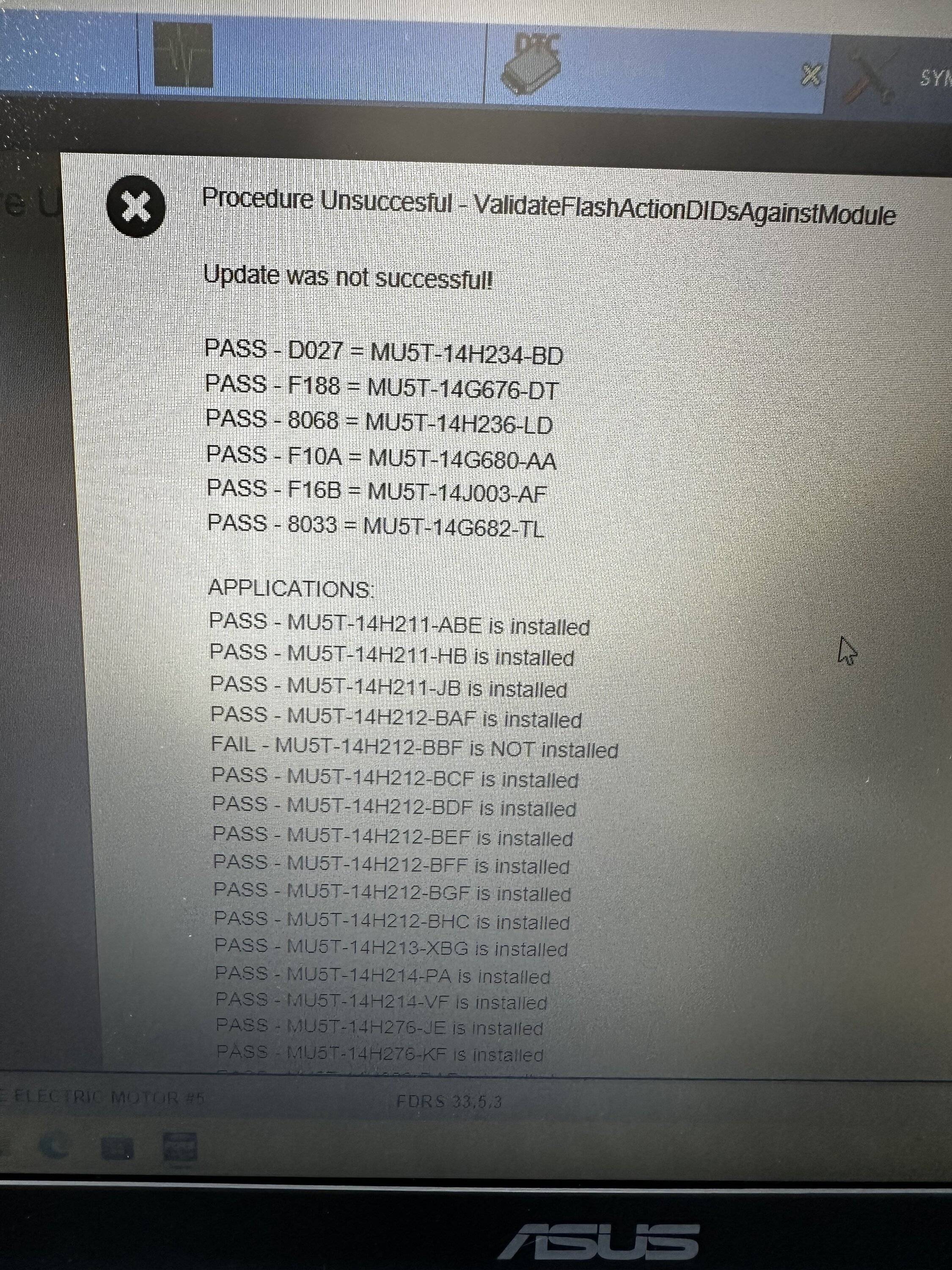 Ford Mustang Mach-E Installed Sync APIM Update in FDRS ('21 GTPE Job 2) -- Summary of Changes BF9B4B15-CF71-44D3-8F99-ED2238C94929