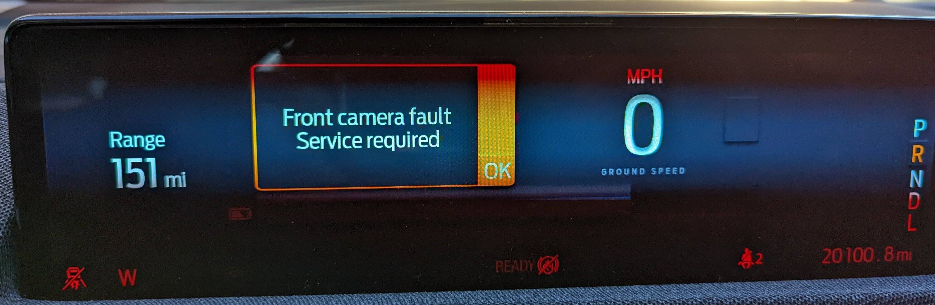 Ford Mustang Mach-E Front Camera Fault & Pre-Collision Assist Not Available Errors PXL_20220929_132333493
