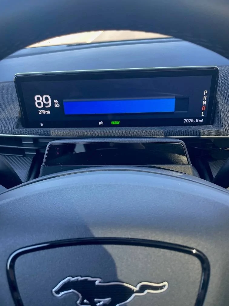 Ford Mustang Mach-E Speed (MPH) Missing - Reboot Dashboard Screen? speed