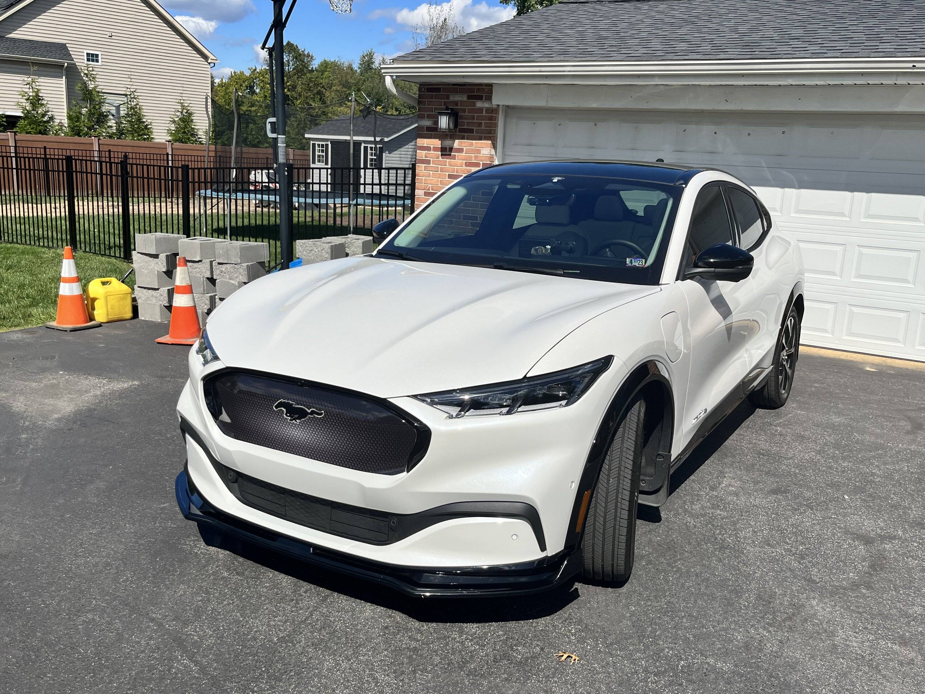Ford Mustang Mach-E Tint and Grille wrap done A4D93789-13DC-4689-AA93-53C85E828CFF