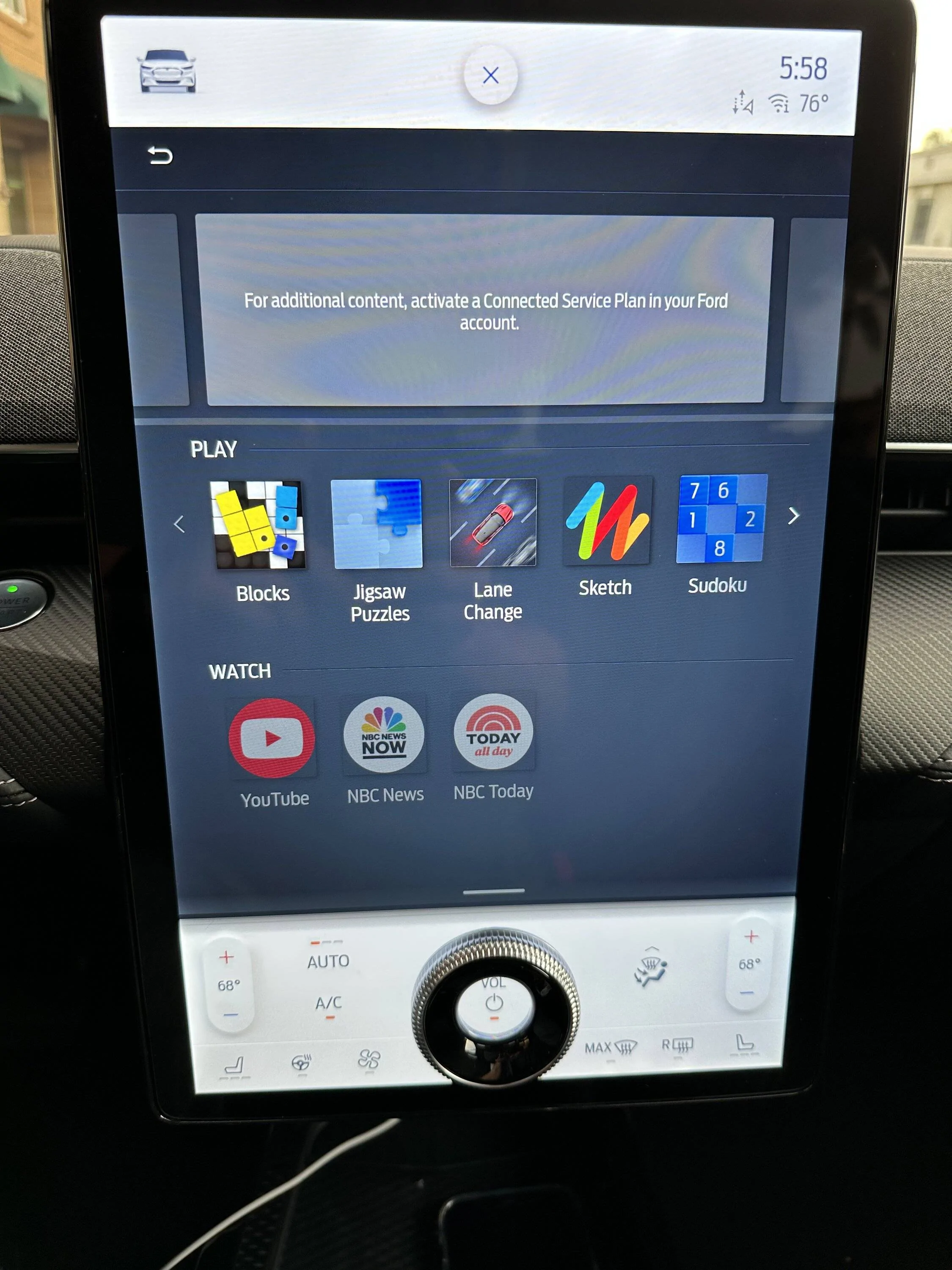 Ford Mustang Mach-E Power-Up 3.5.3 installed but no video streaming apps nor YouTube A13DD6E4-3383-410C-BA0B-5AFB92B8B7F5