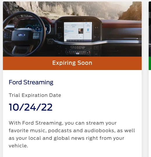 Ford Mustang Mach-E Power-Up 3.5.3 installed but no video streaming apps nor YouTube 1664553024880