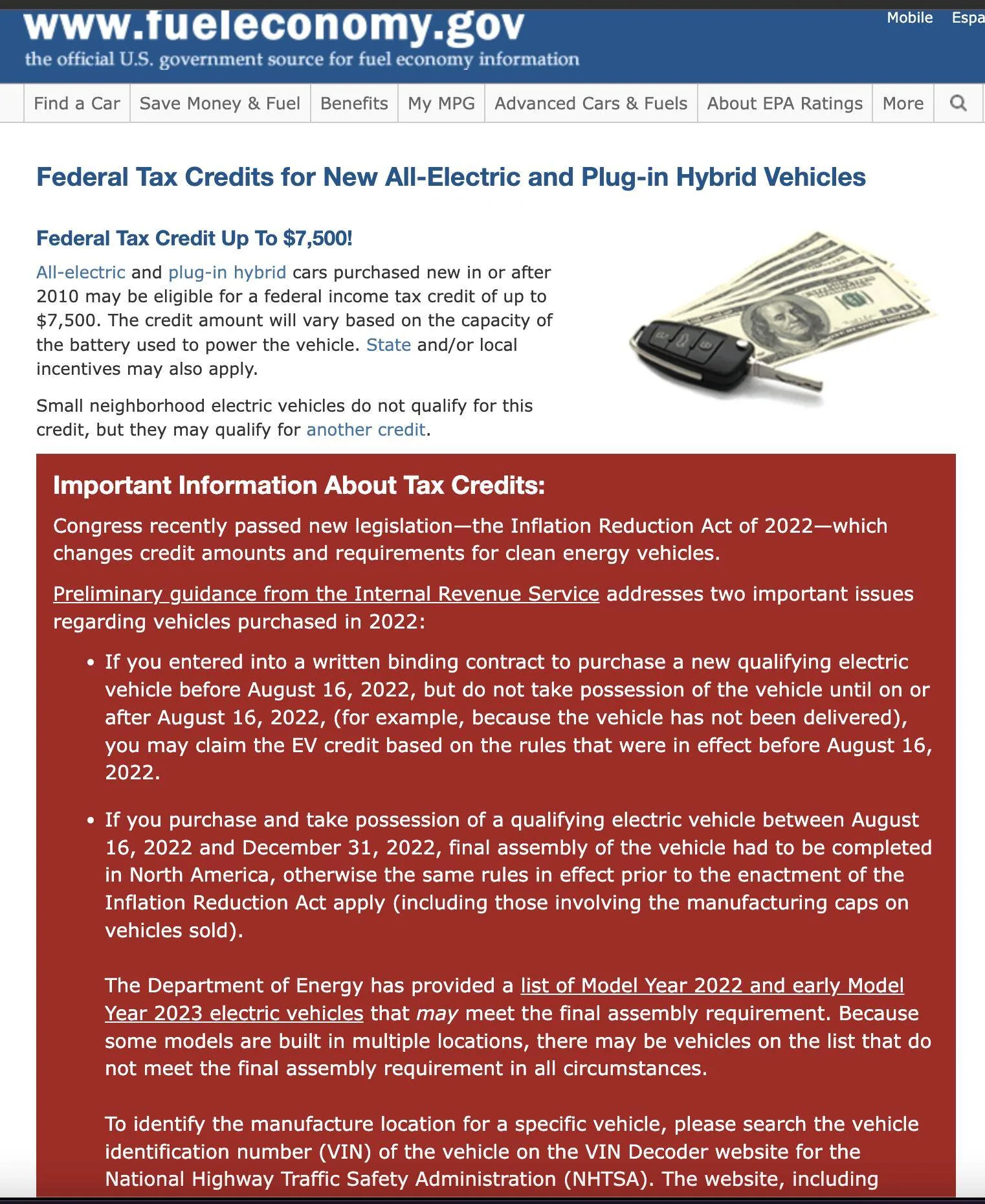Ford Mustang Mach-E Does this changes tax credit for me 1664554209012