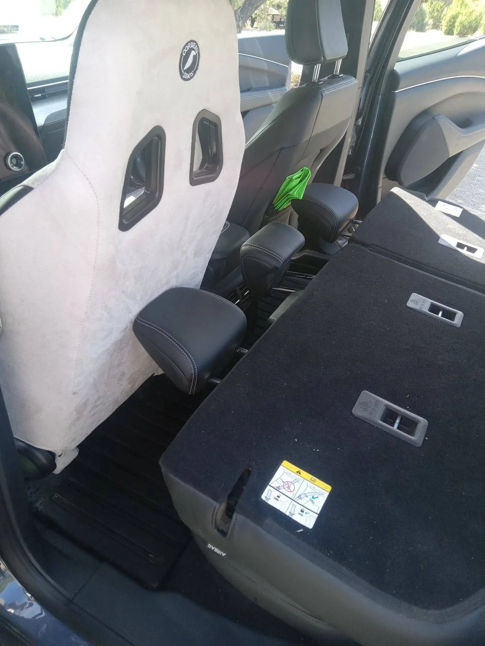 Ford Mustang Mach-E Anybody else show your MME at a DriveElectricWeek.org event? I did. headrest flip for mattress
