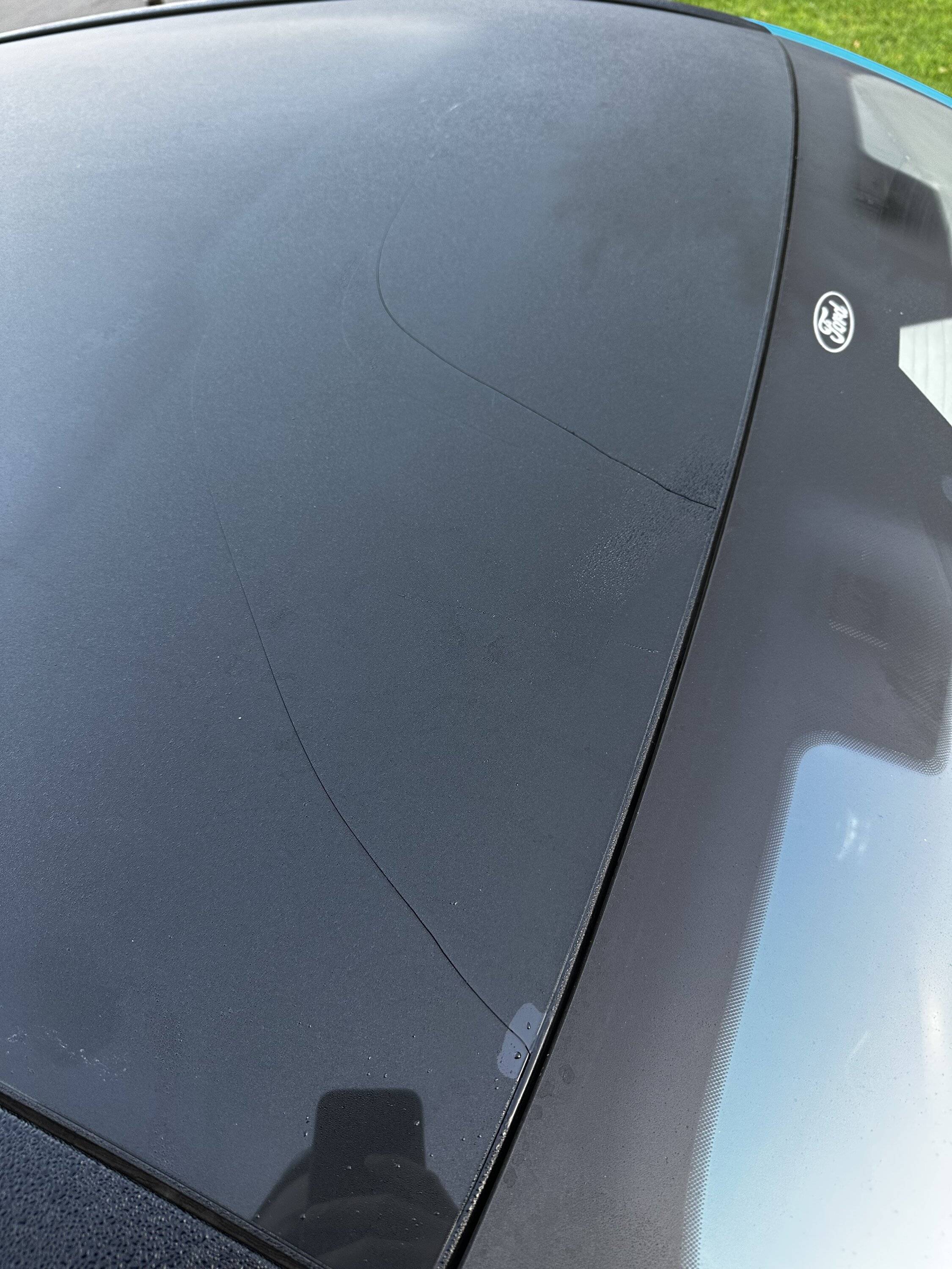 Ford Mustang Mach-E Another MME pano roof crack BAEA1267-9E07-410F-A67A-CBFDCB280423