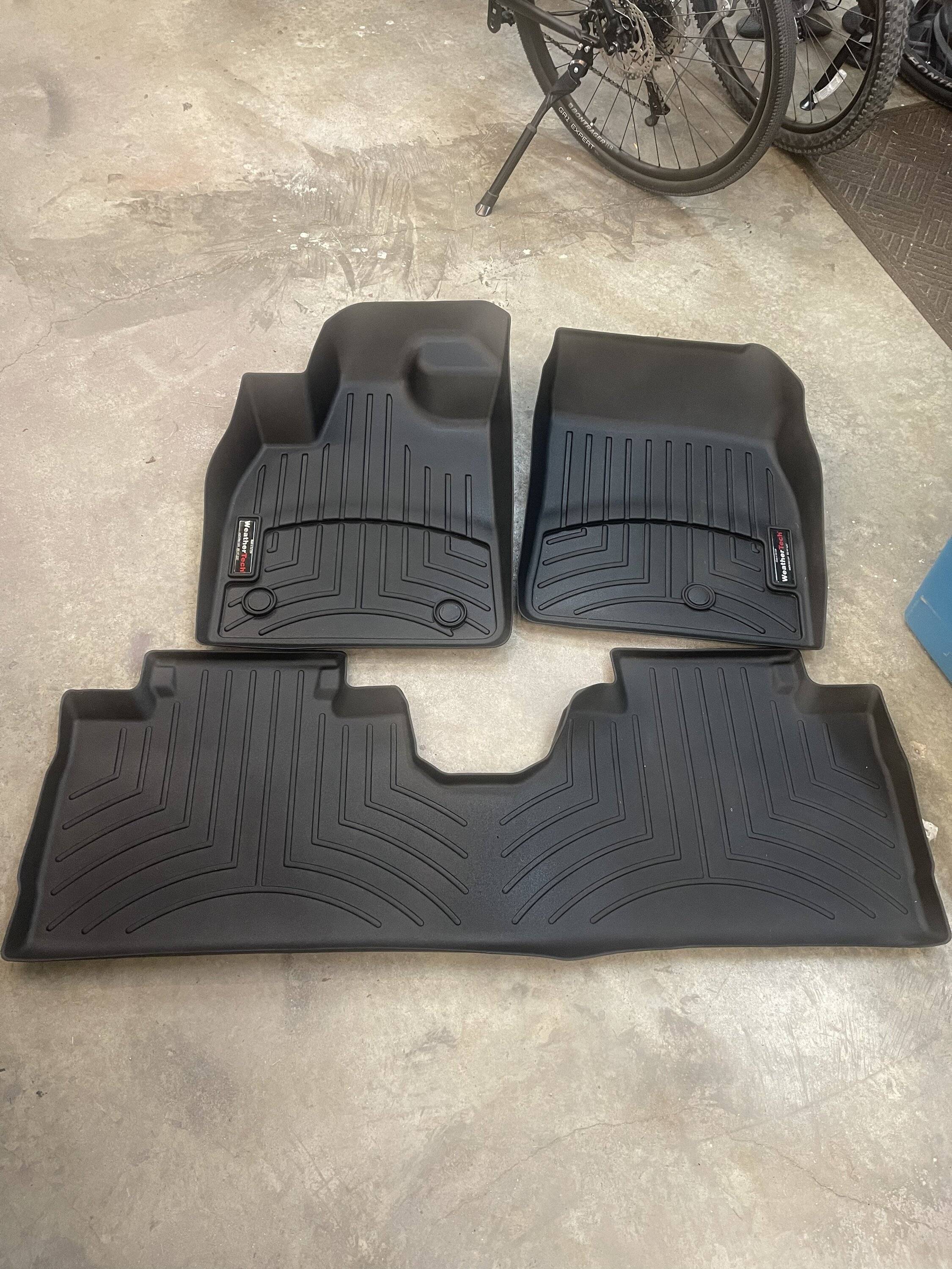 Ford Mustang Mach-E WeatherTech floor liners EA5BB380-1F34-44EB-B612-059421AE0ECE
