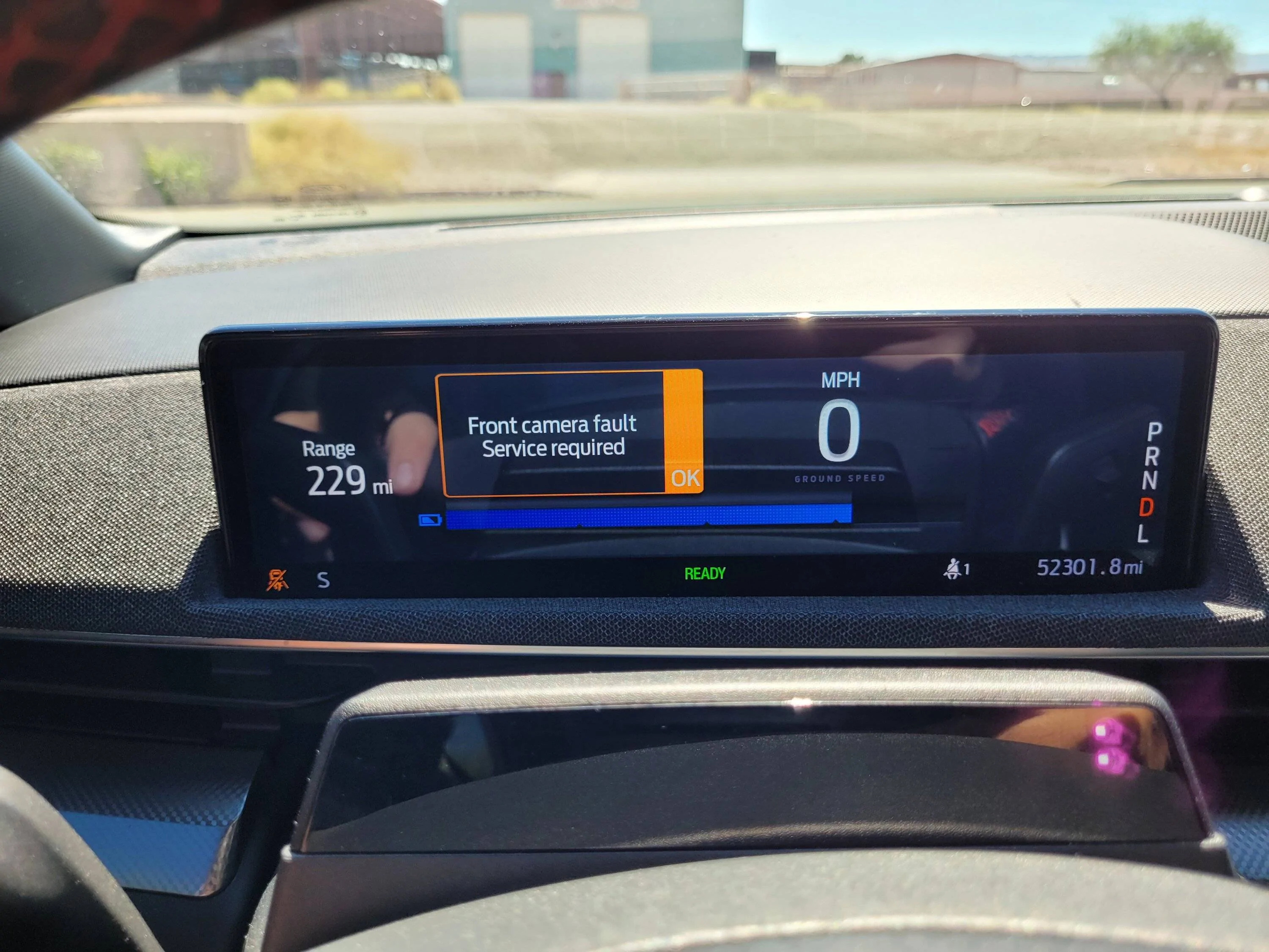 Ford Mustang Mach-E Front Camera Fault & Pre-Collision Assist Not Available Errors 20221004_124259
