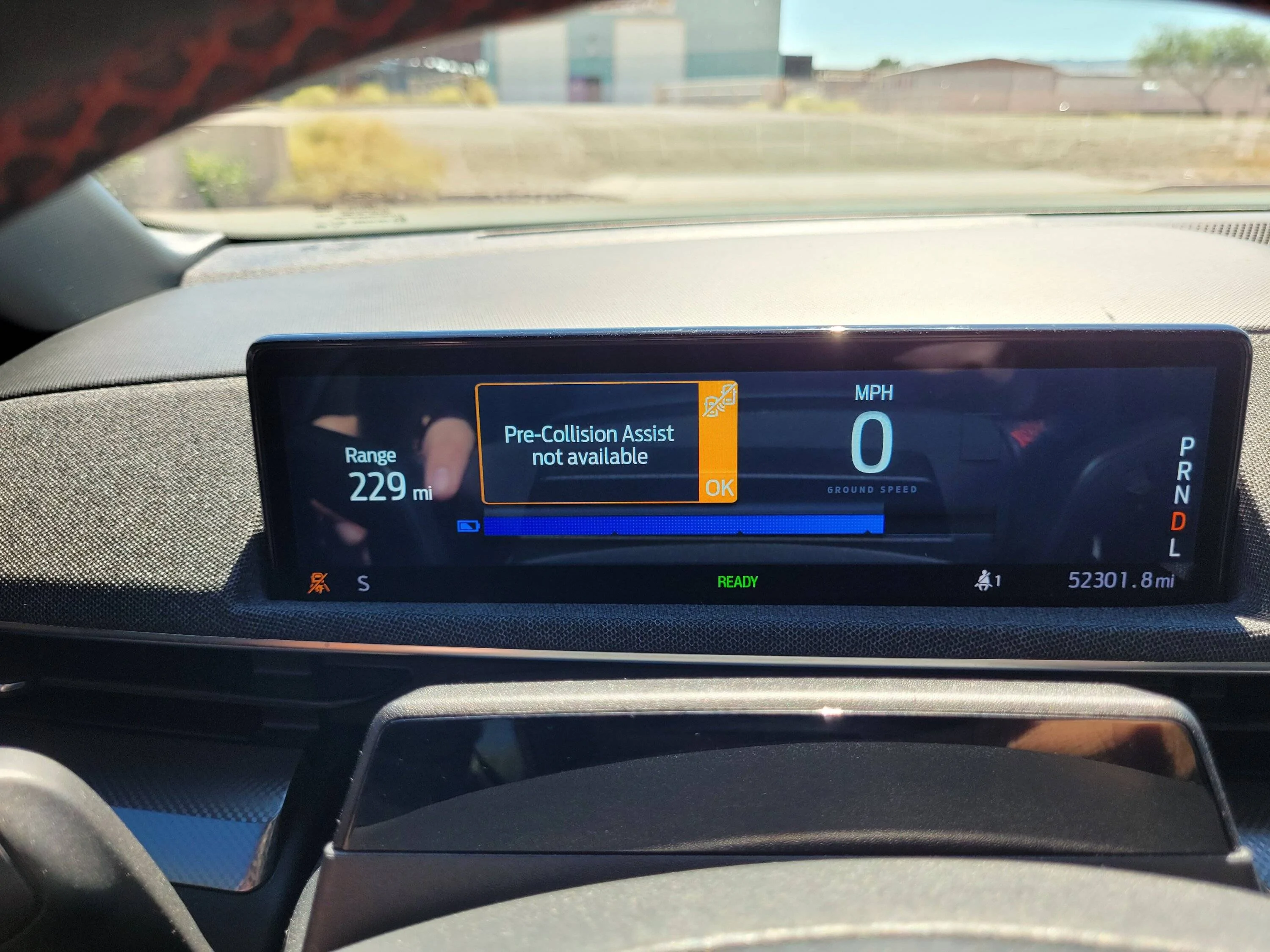 Ford Mustang Mach-E Front Camera Fault & Pre-Collision Assist Not Available Errors 20221004_124301