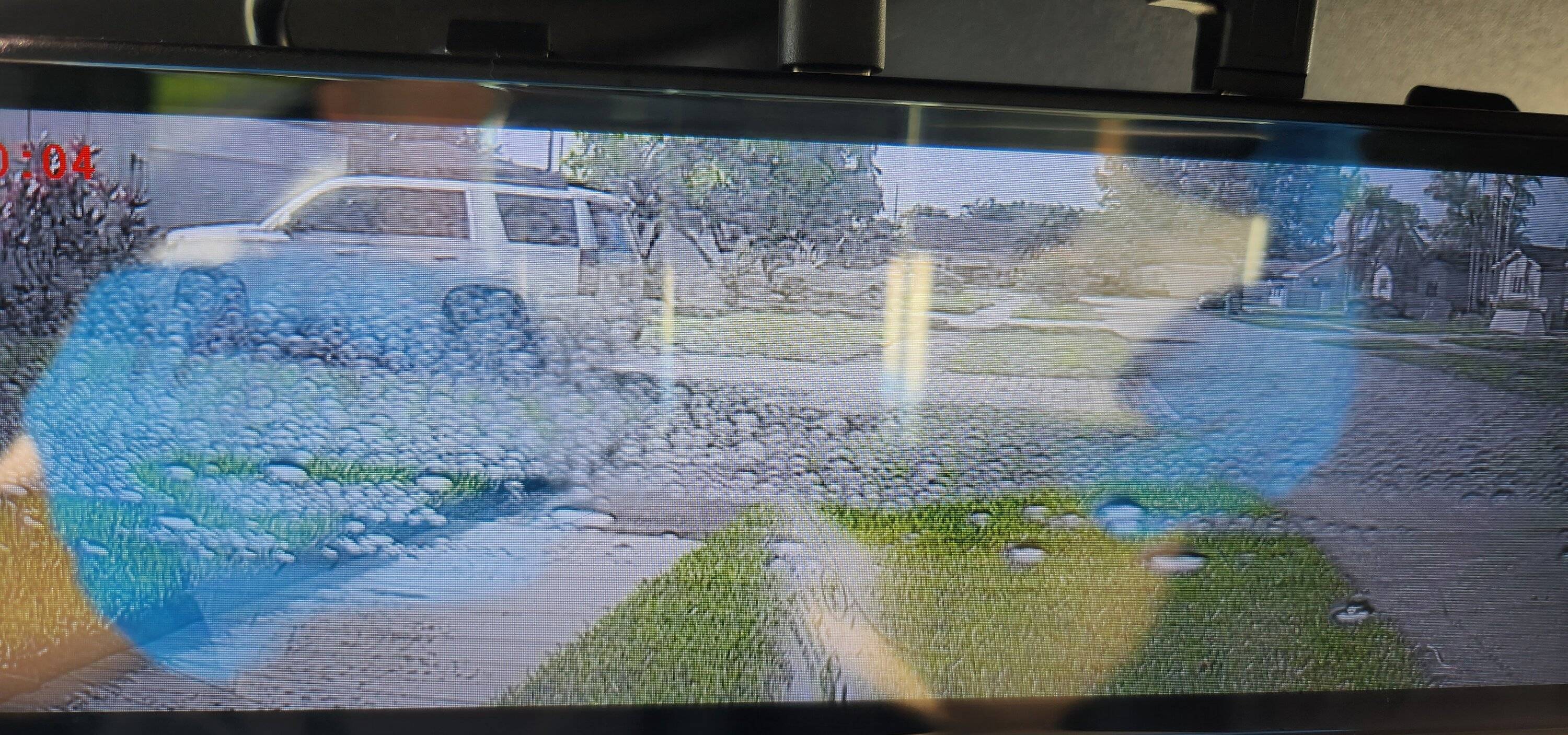 Ford Mustang Mach-E Digital Rearview Mirror Installed 20220930_164941